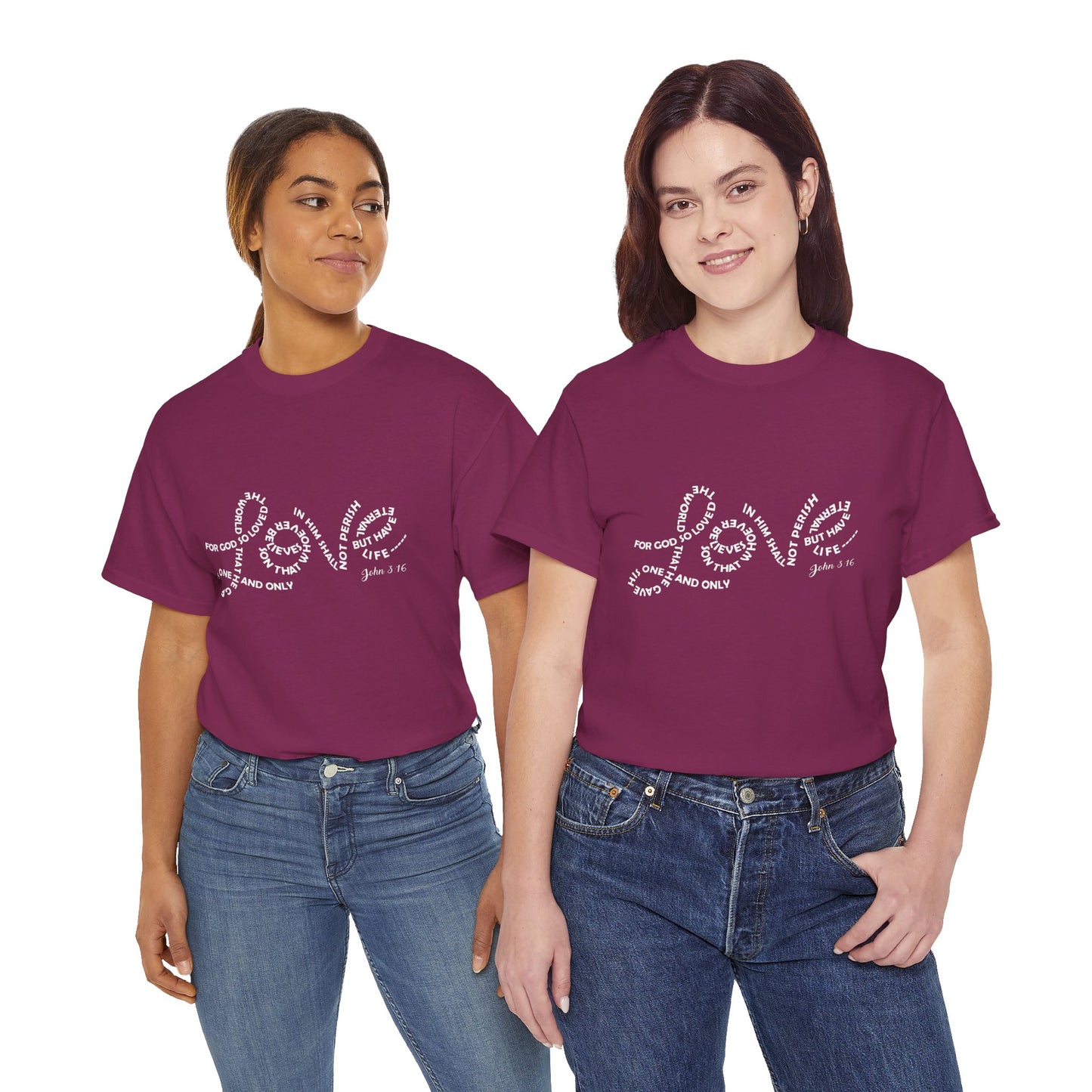 Women's "John 3:16" Inspirational Tee