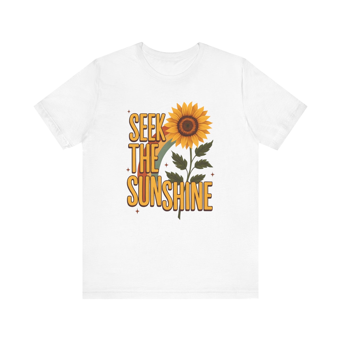 Women's "Seek The Sunshine" Sunflower Tee