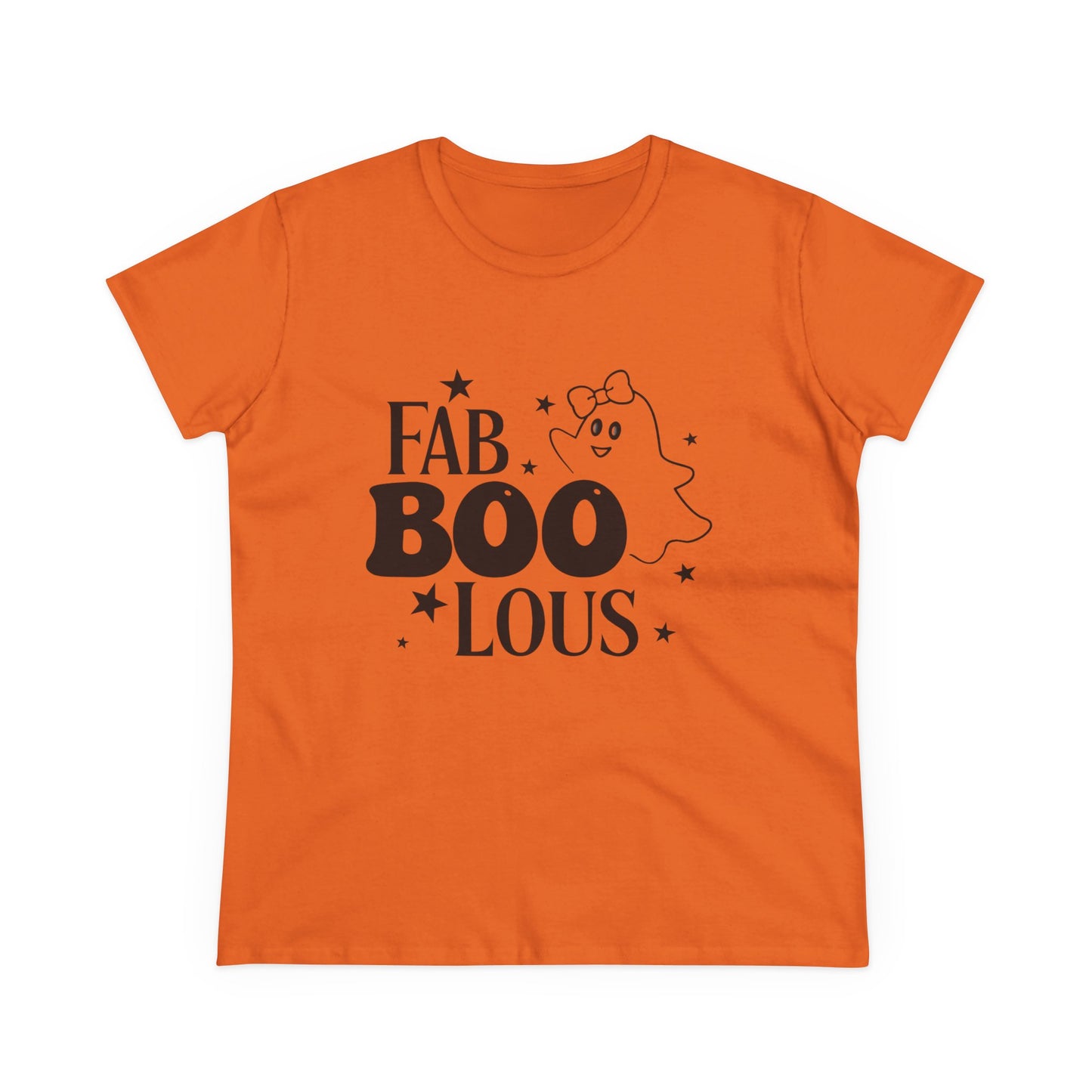 Women's "Fab-Boo-Lous" Stylish Halloween Tee