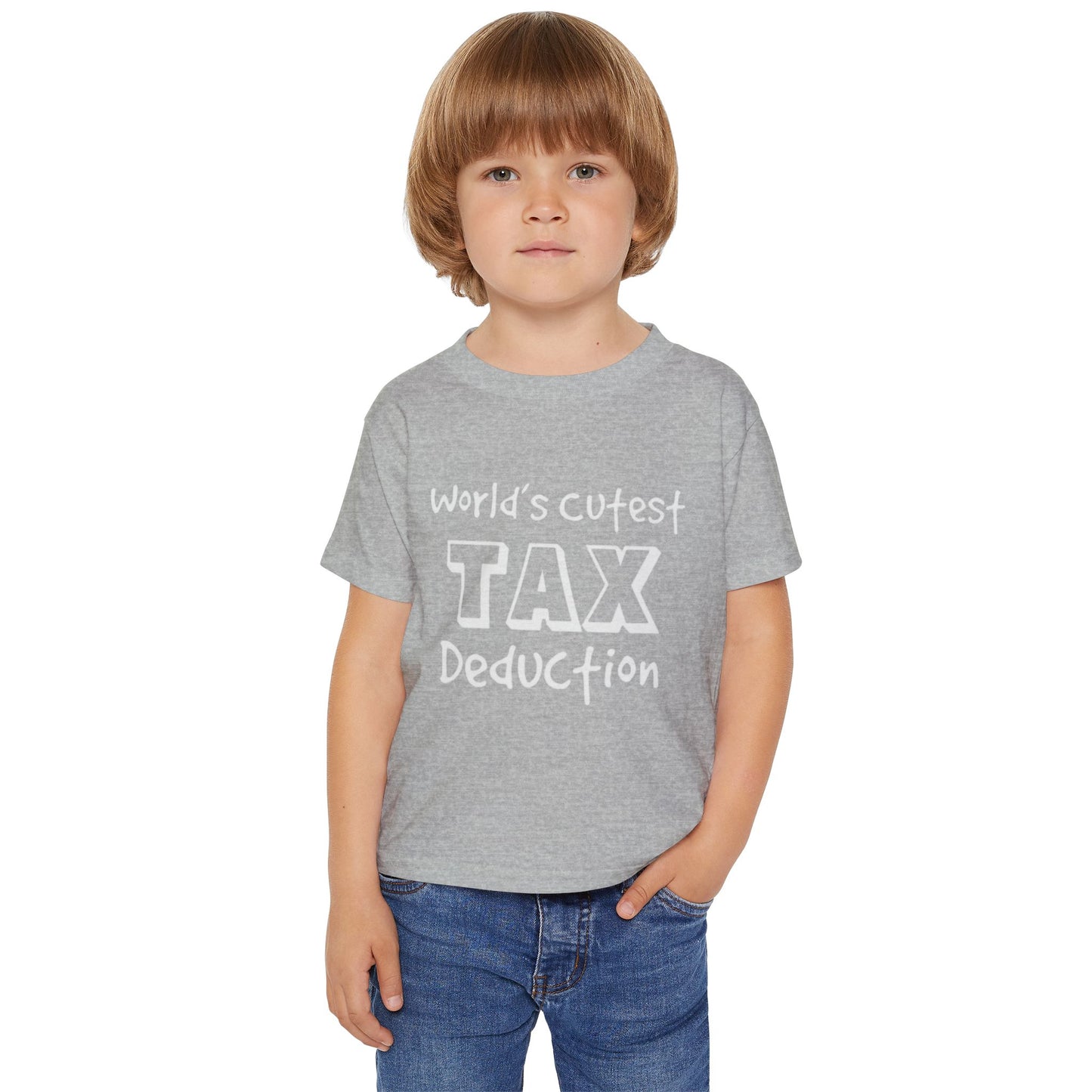Toddler Tee "World's Cutest Tax Deduction"