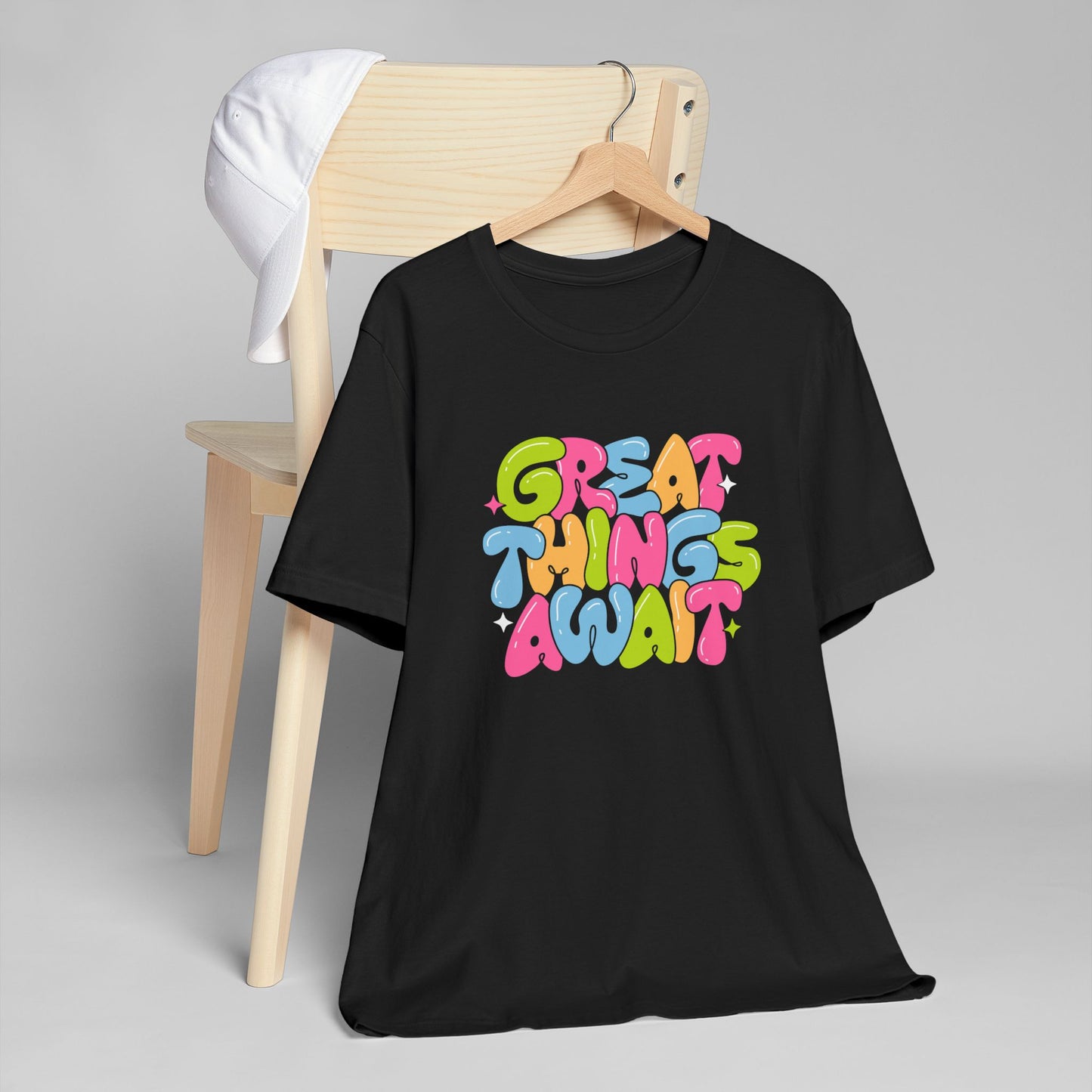 Unisex "Great Things Await" Tee