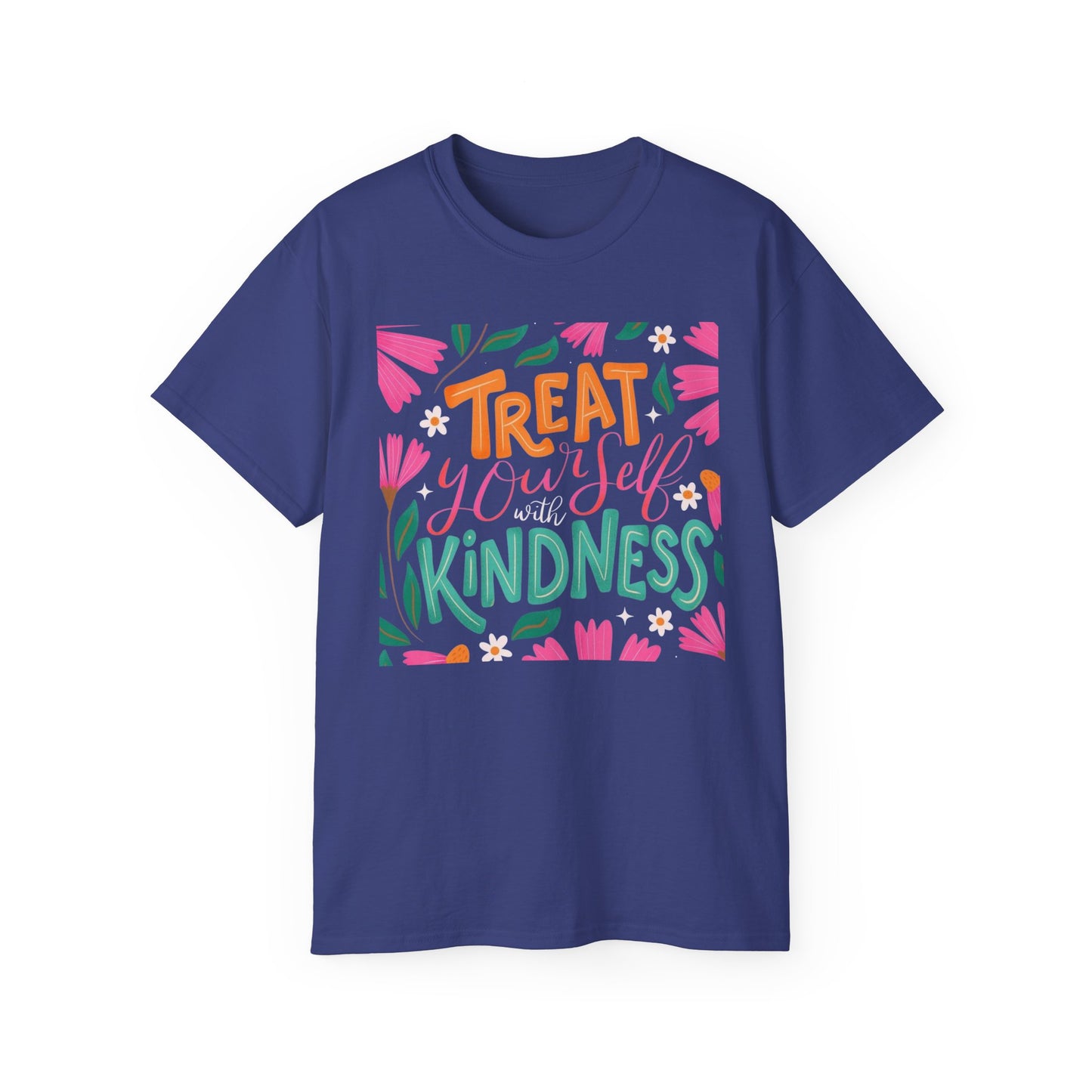 Women's "Treat Yourself Kindness" Inspirational Tee
