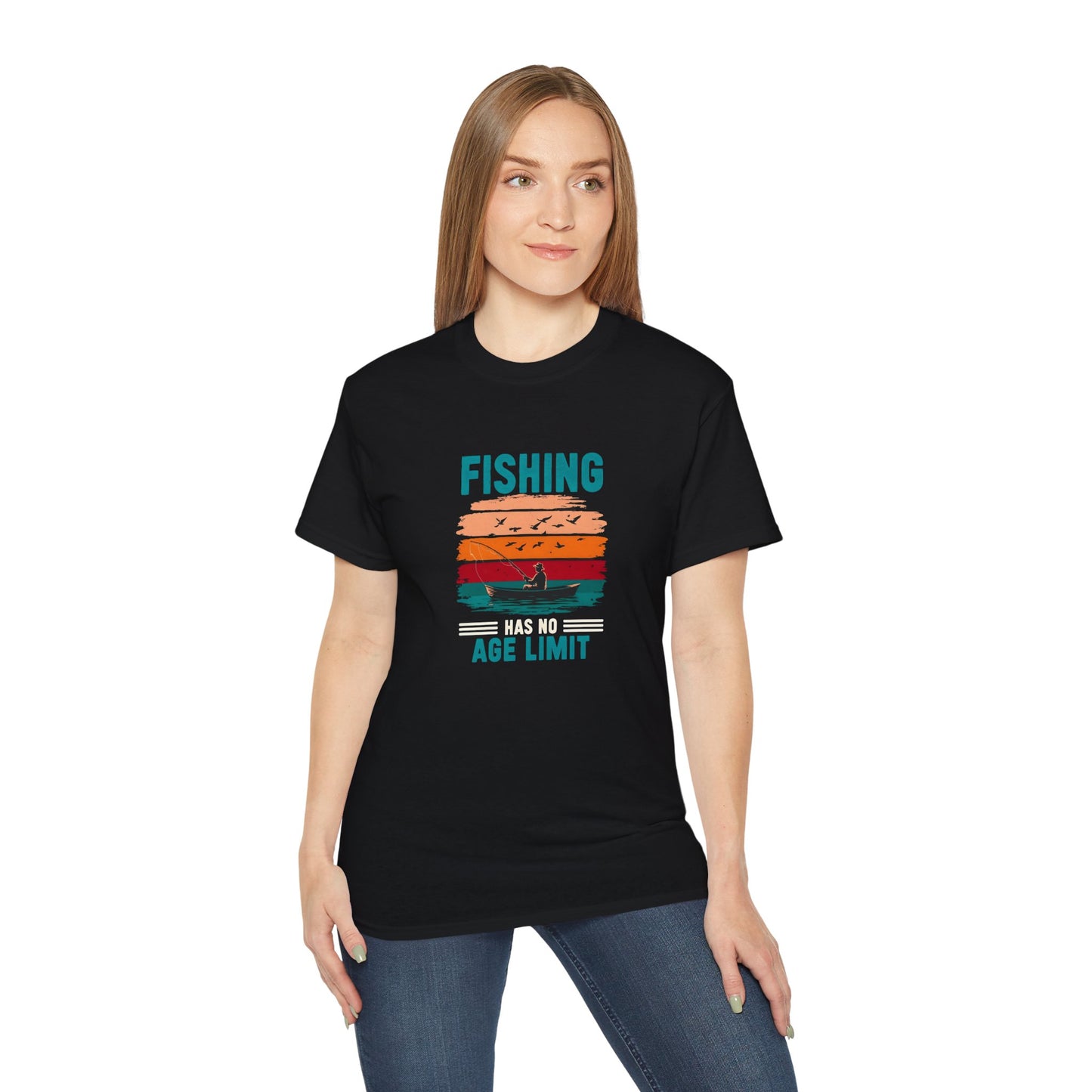 Men's / Women's / Unisex "Fishing Has No Age Limit" Tee