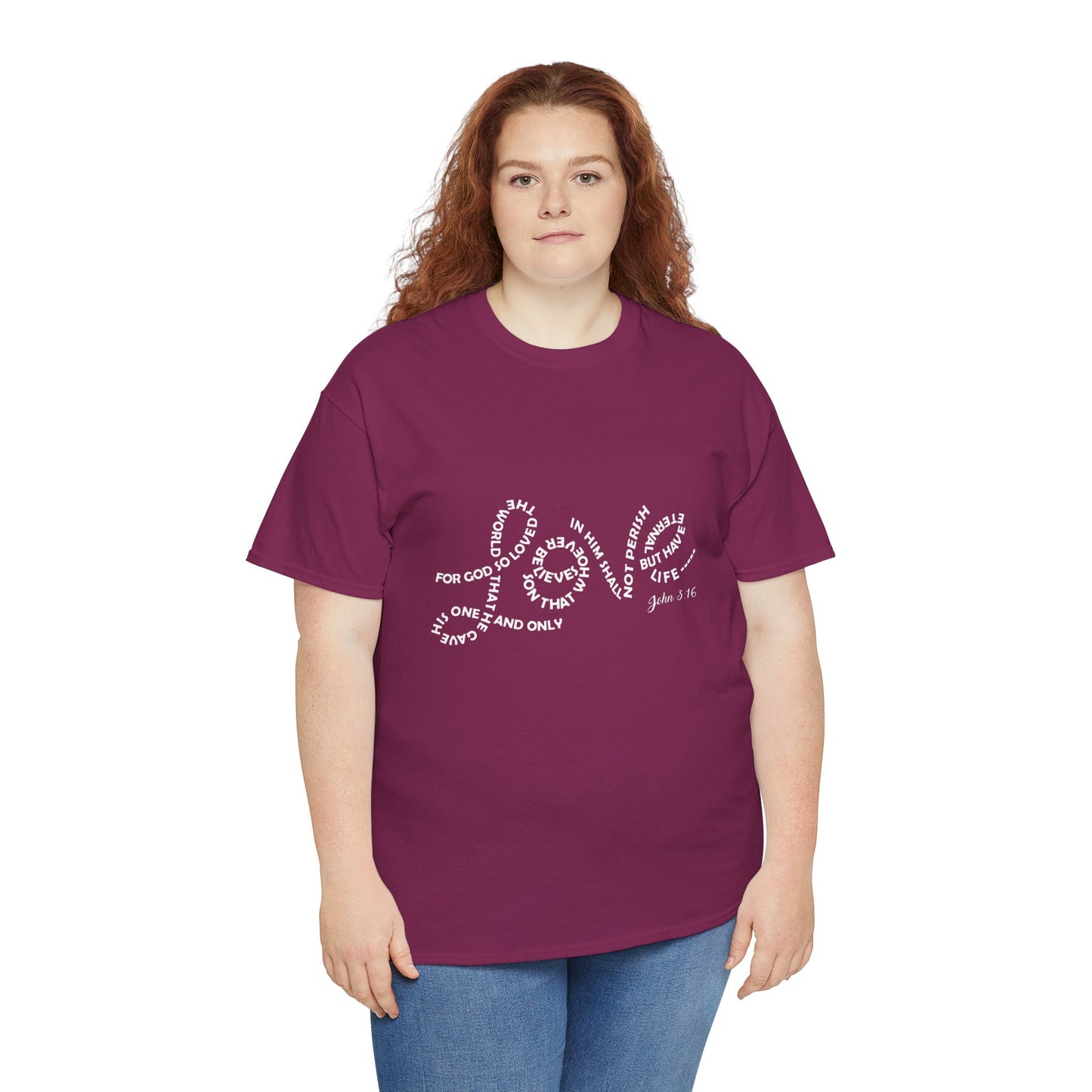 Women's "John 3:16" Inspirational Tee