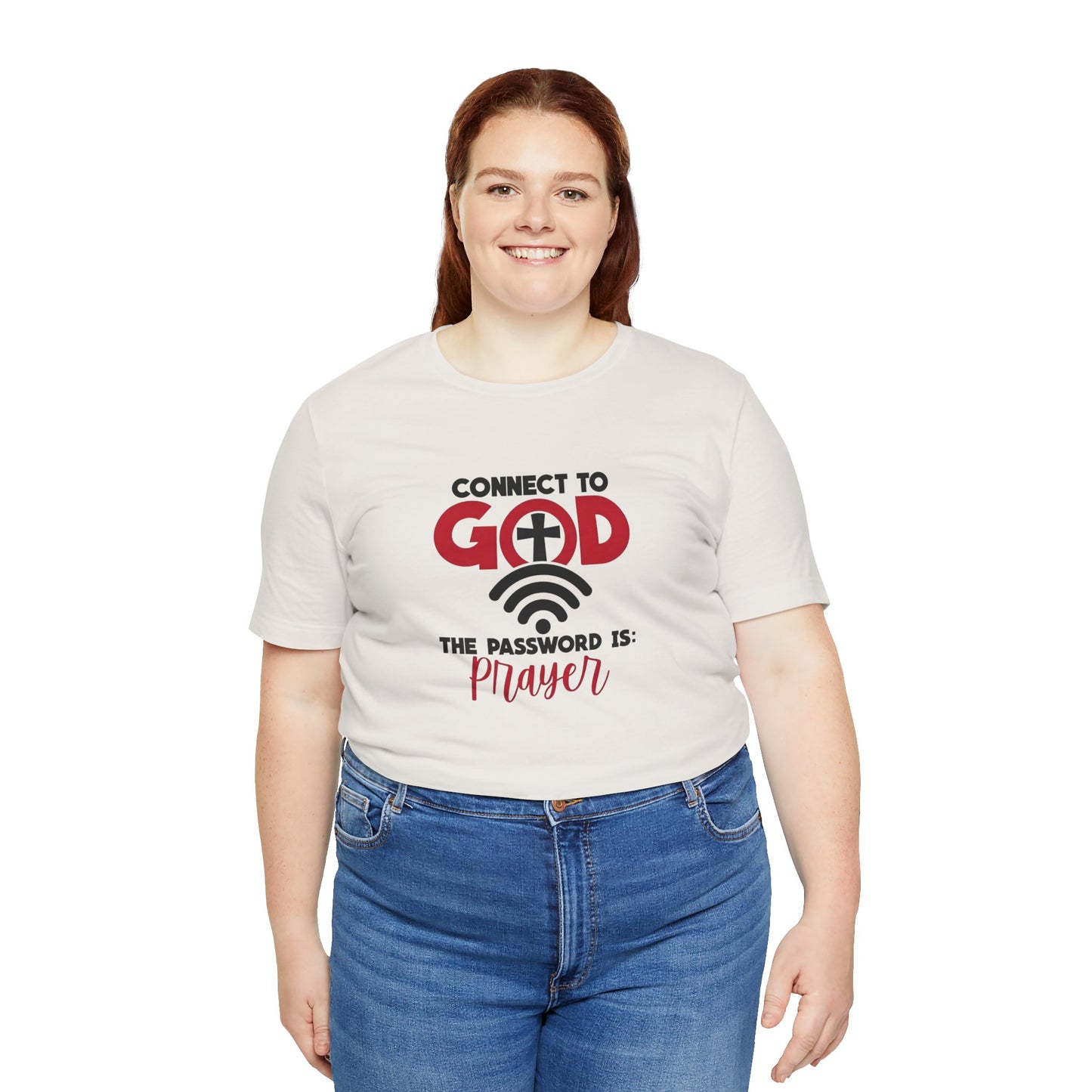 Men's / Women's / Unisex "Connect to God" Prayer Tee