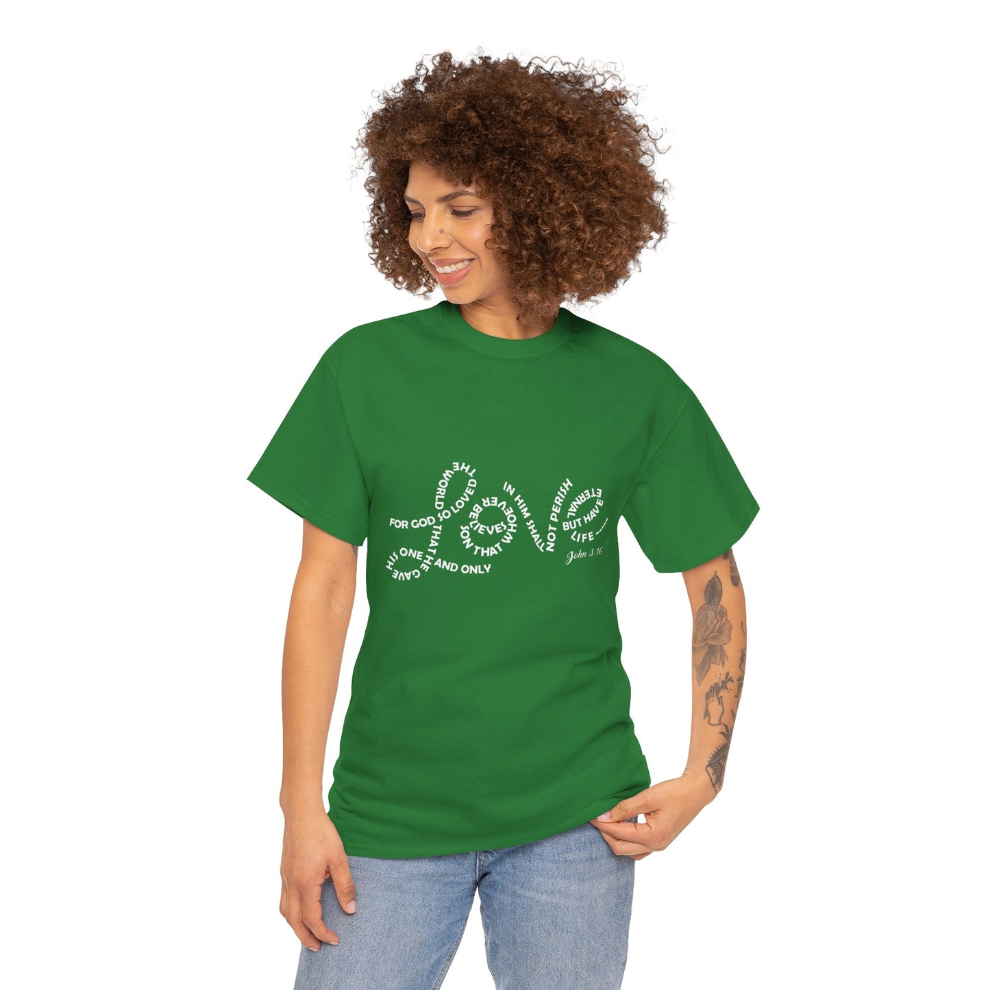 Women's "John 3:16" Inspirational Tee