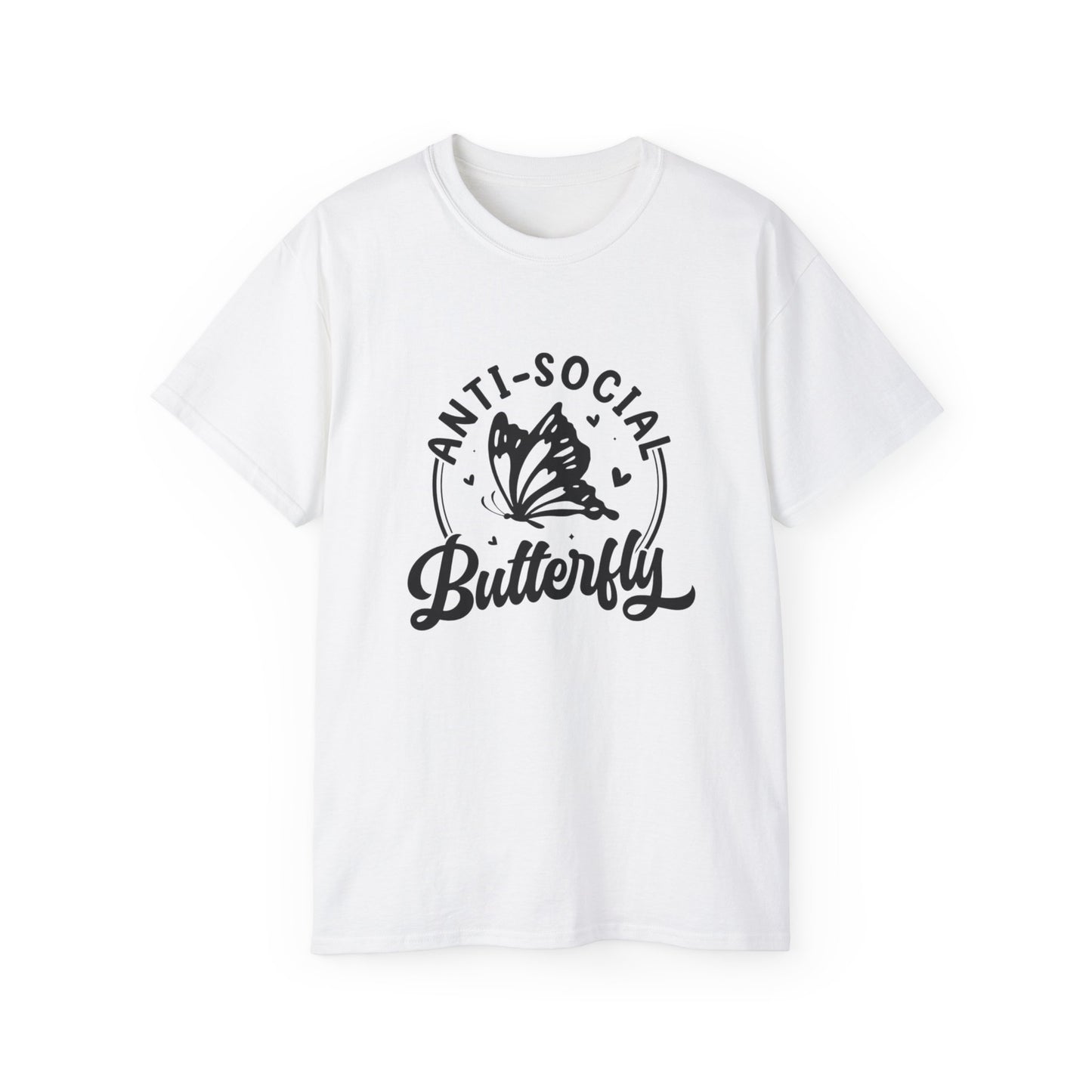 Women's "Anti-Social Butterfly"Tee