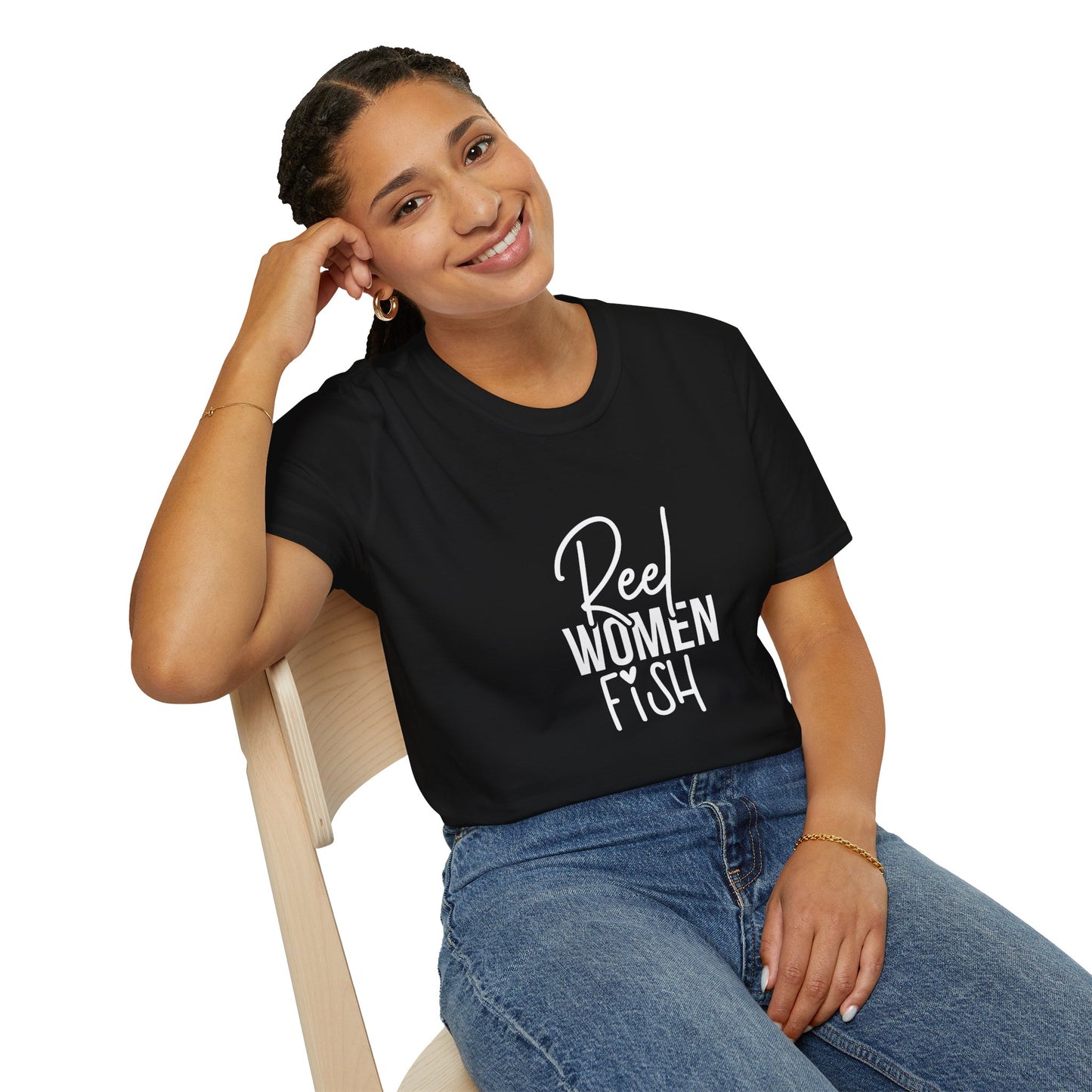 Women's "Reel Women Fish" Tee