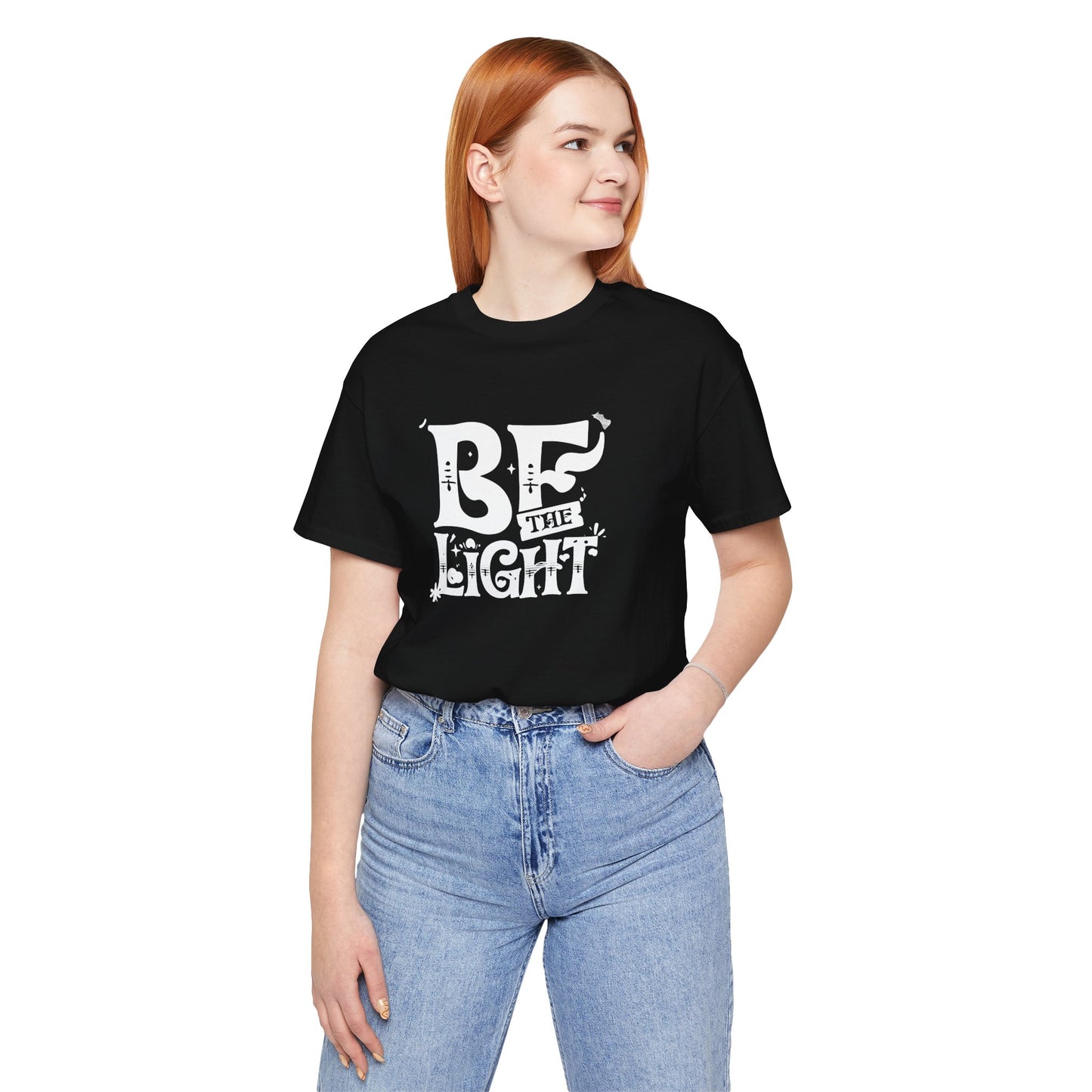 Women's / Men's / Unisex "Be the Light" Inspirational Tee