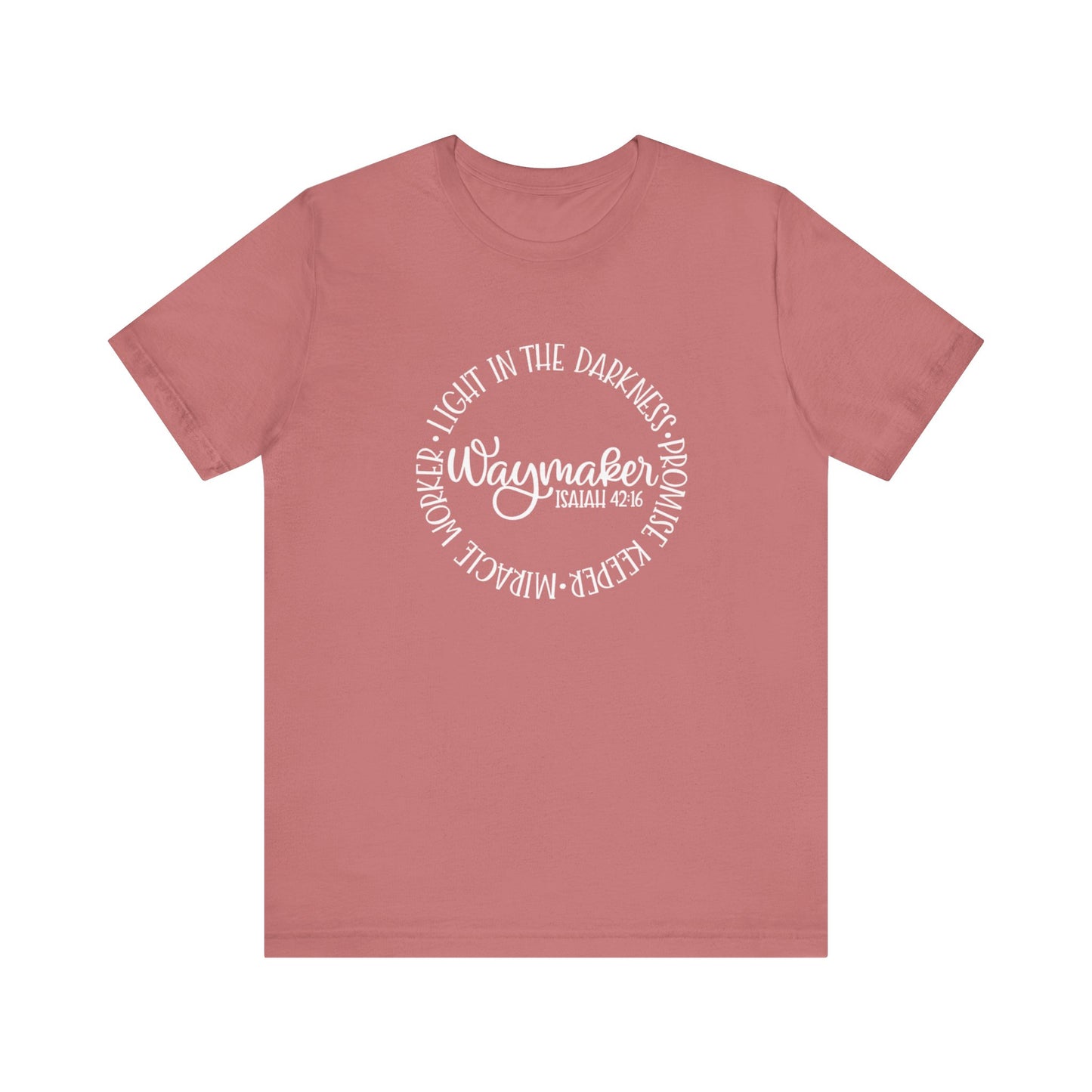 Men's / Women's / Unisex "Waymaker" Inspirational Tee