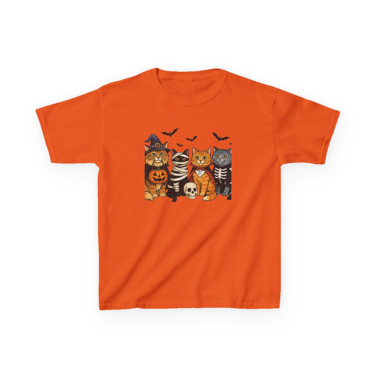 Halloween "Cats" Tee for Youth