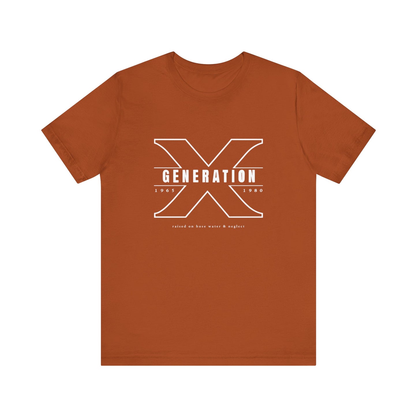 Men's / Women's / Unisex "Generation X" Graphic Tee