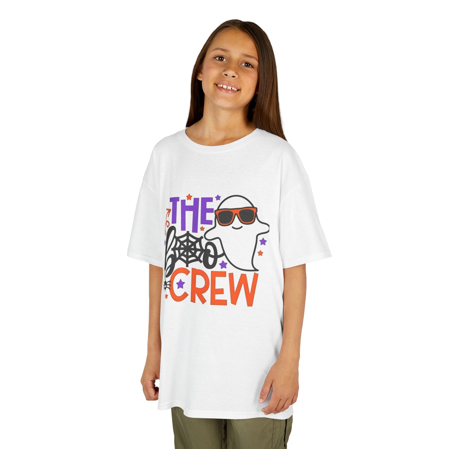 Girl's / Boy's / Unisex "Boo Crew" Fun Youth Halloween Tee