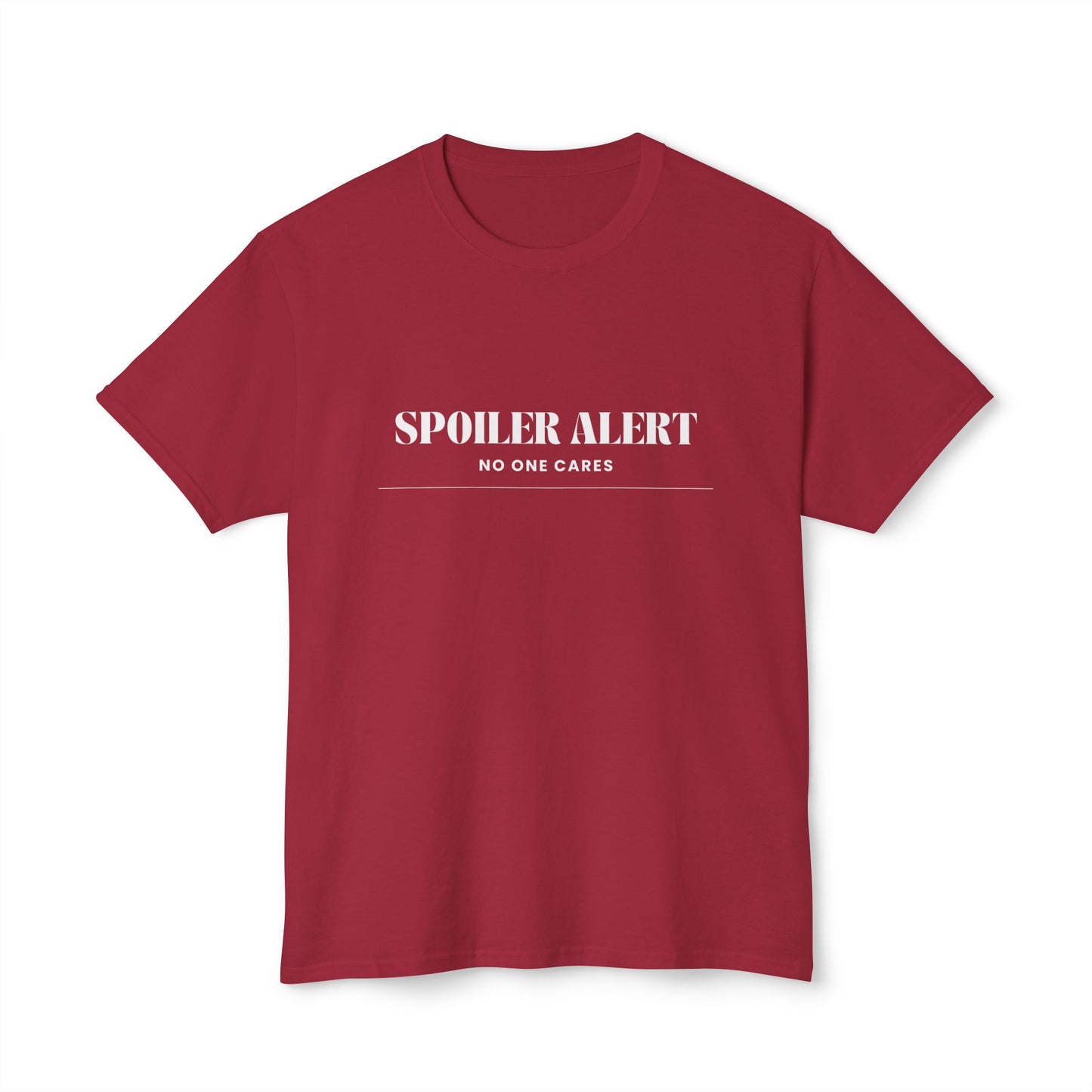Men's / Women's / Unisex "Spoiler Alert" Tee