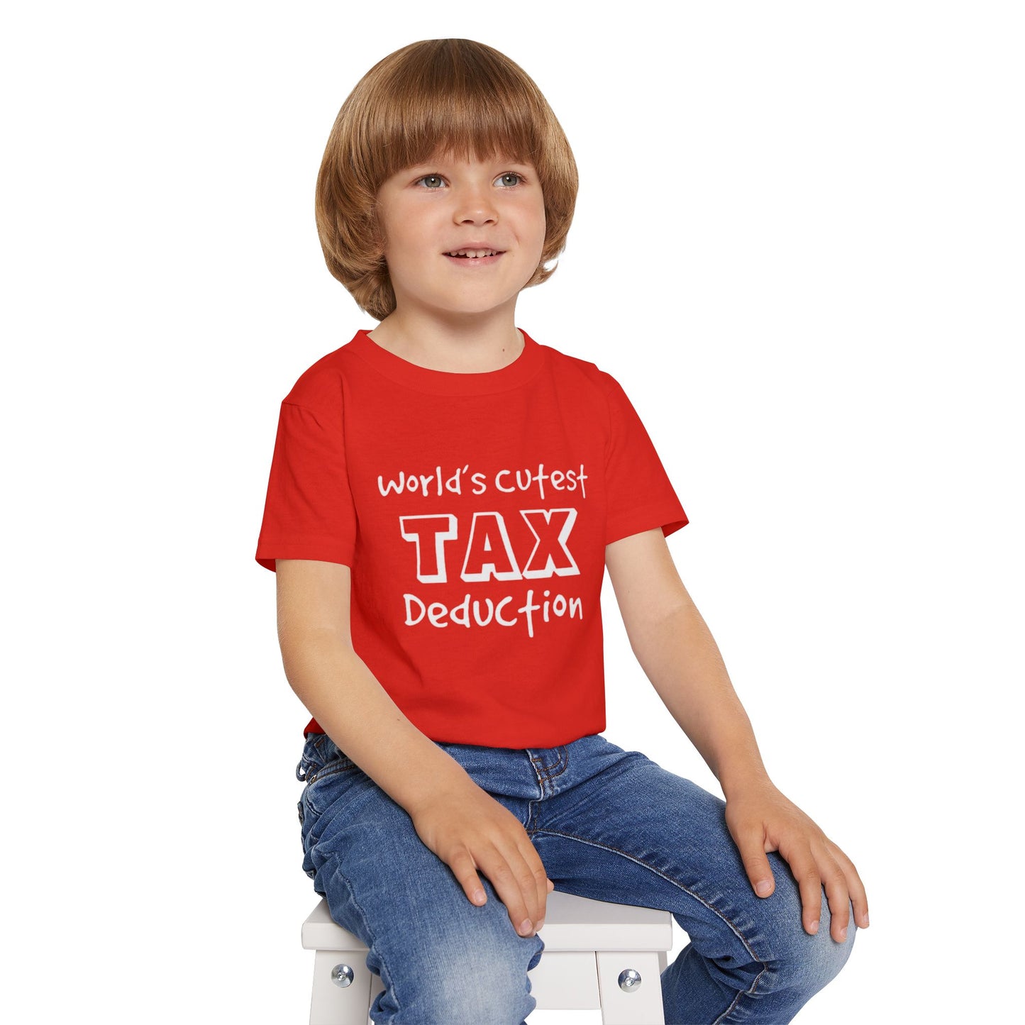Toddler Tee "World's Cutest Tax Deduction"