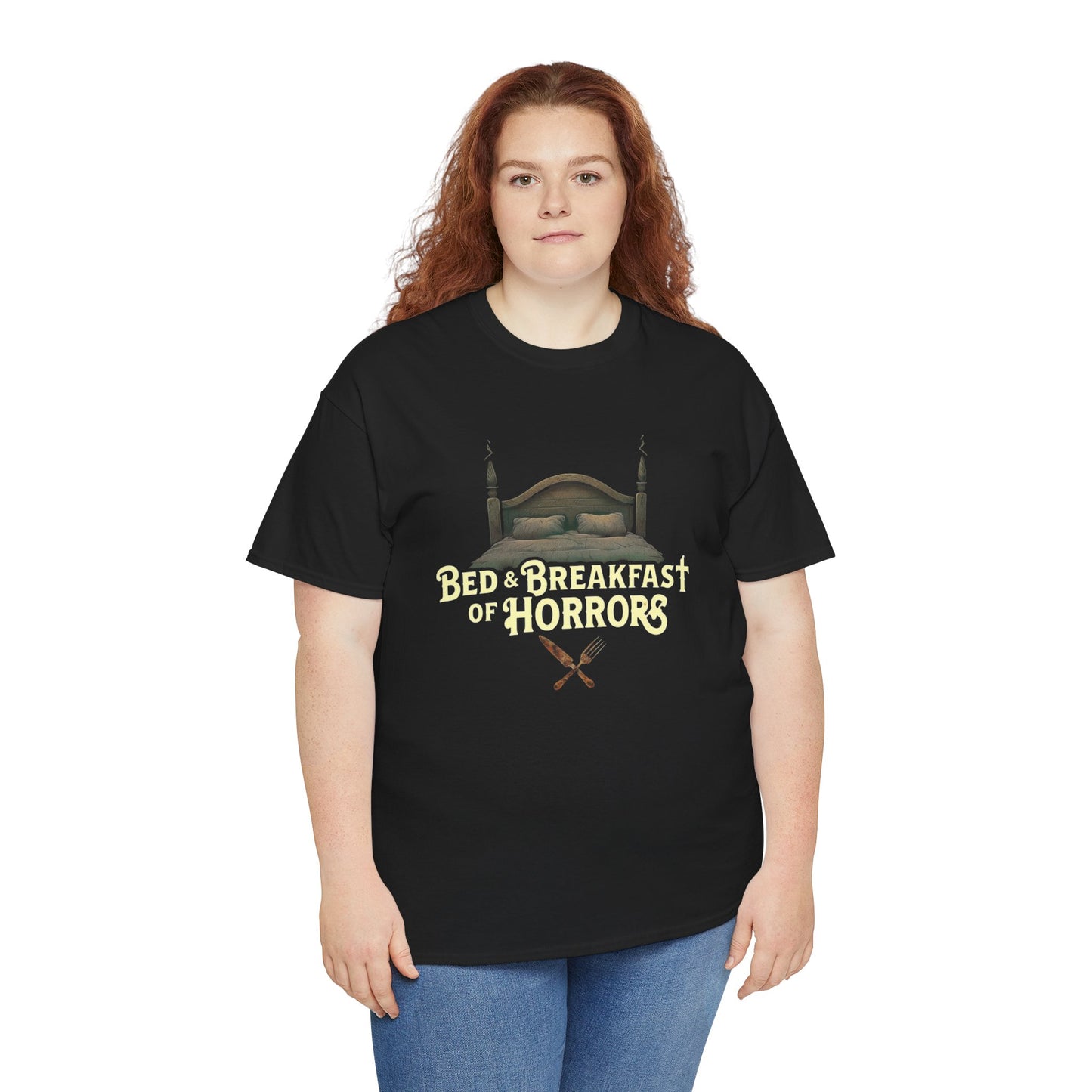 Men's / Women's / Unisex "Bed And Breakfast of Horrors" Halloween Tee