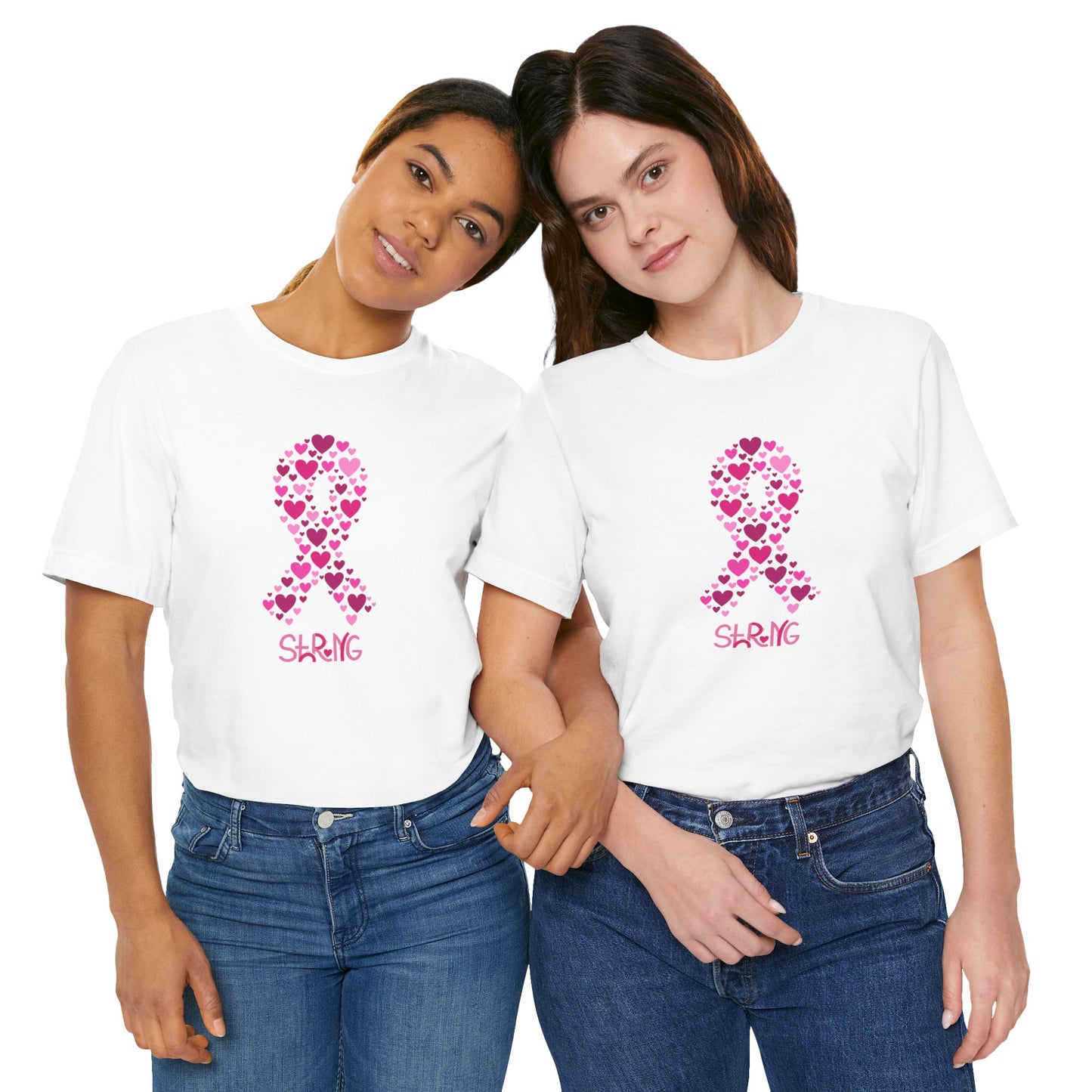 Women's "Strong" Breast Cancer Awareness Tee