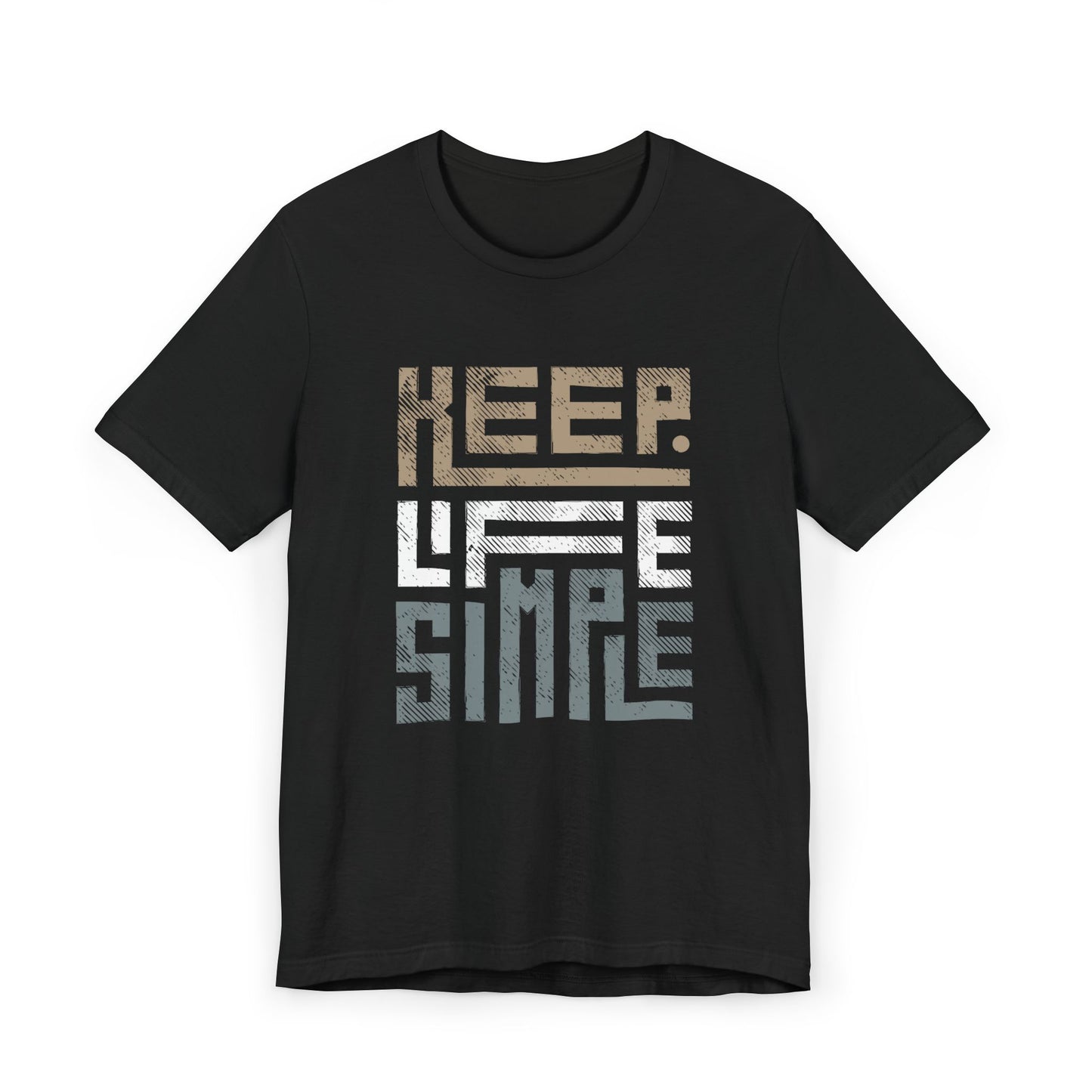 Unisex Inspirational "Keep Life Simple" Unisex Tee