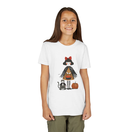 Girl's Youth Size "Adorable" Halloween Tee