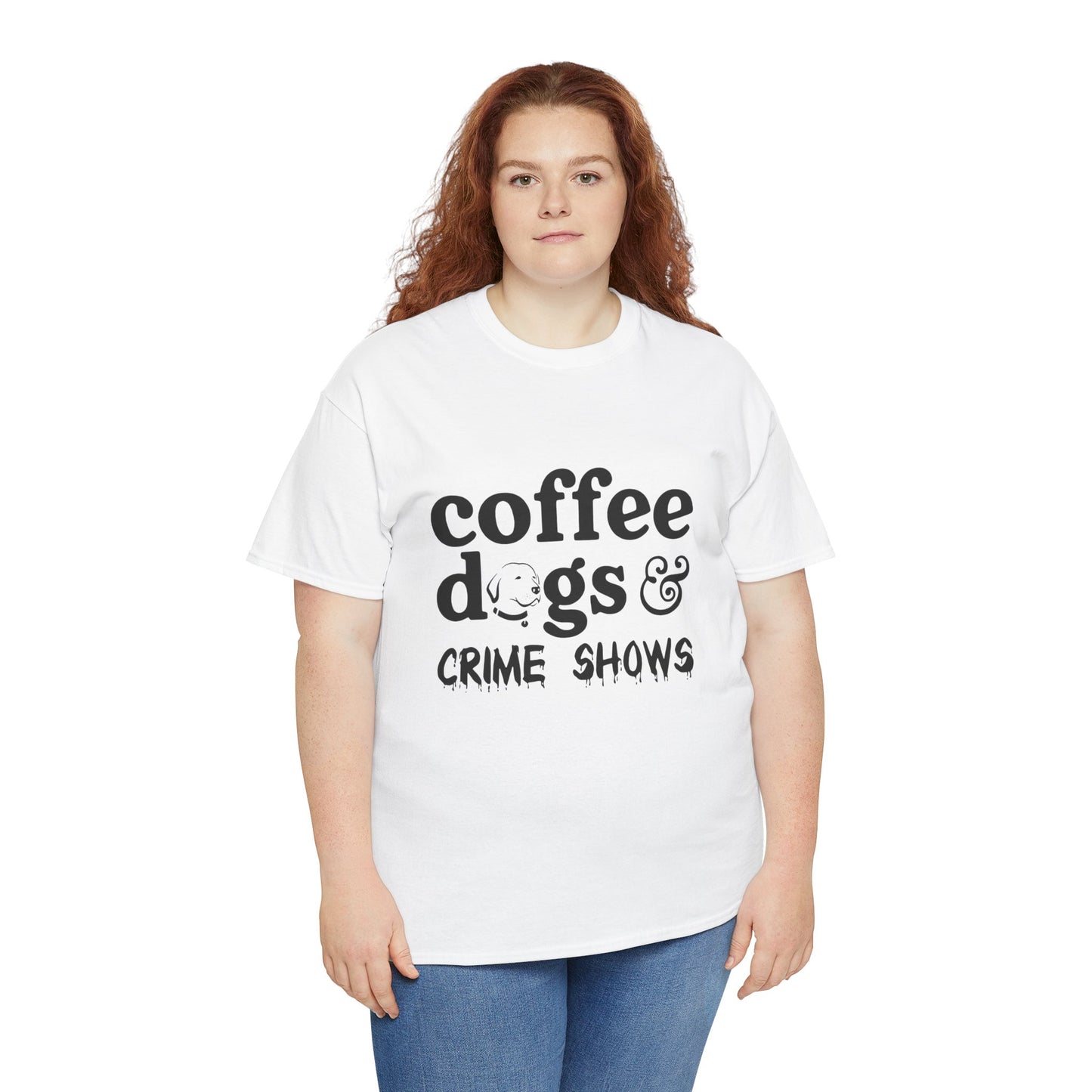 Women's "Coffee, Dogs and Crime Shows"  Tee