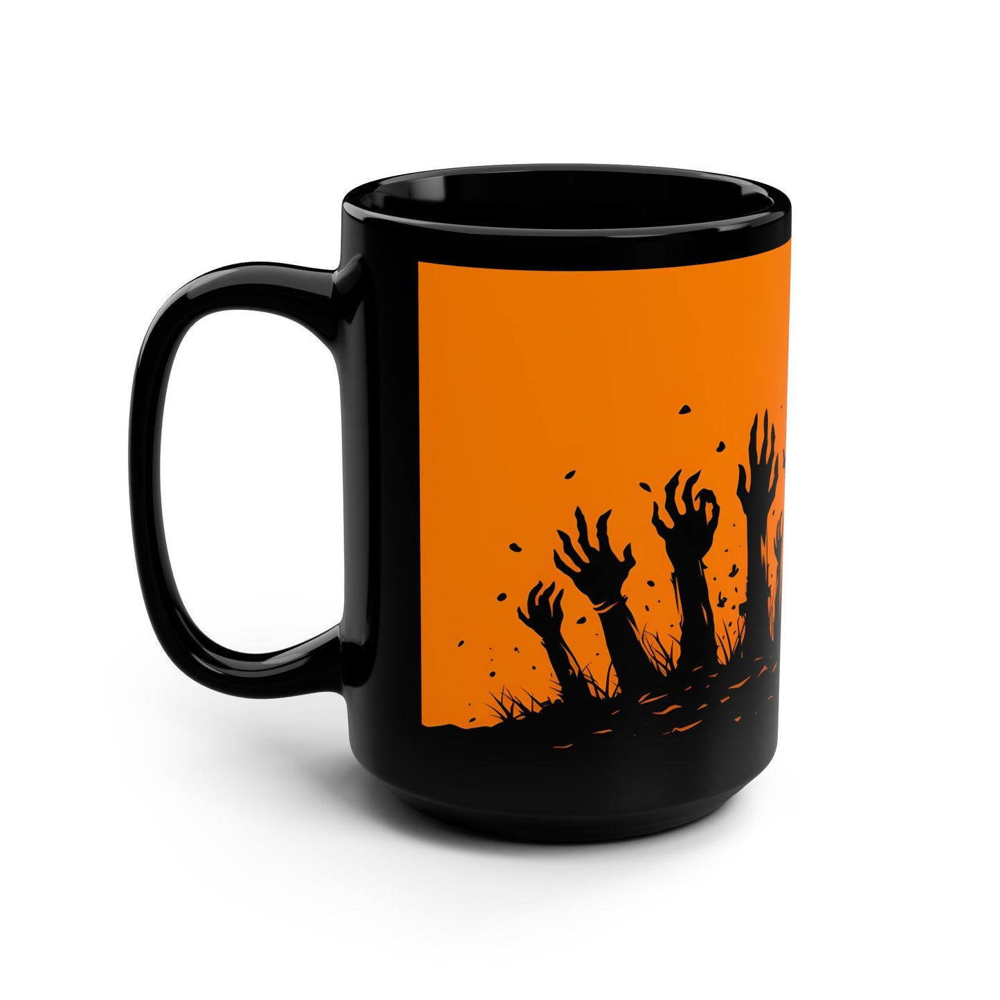 Halloween Zombie Hands Mug (15oz)