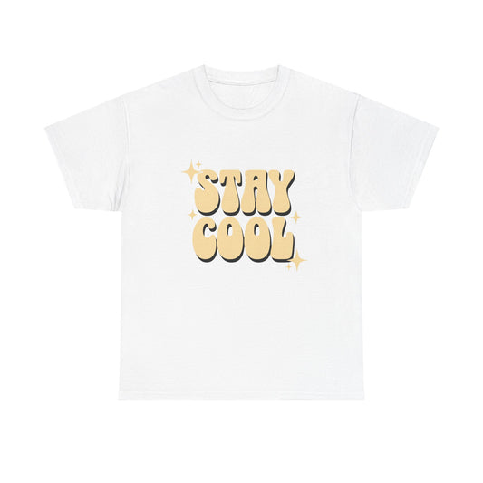 Stay Cool Retro Tee — Vintage 70s Style Graphic T-Shirt