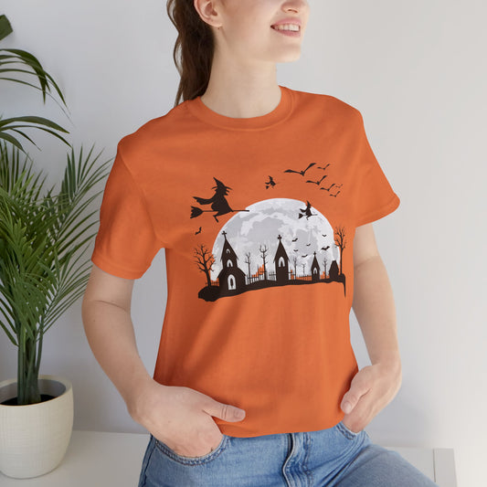 Women's/ Men's / Unisex "Halloween Night Sky" Tee