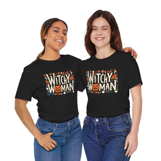 Women's "Witchy Woman" Halloween Tee