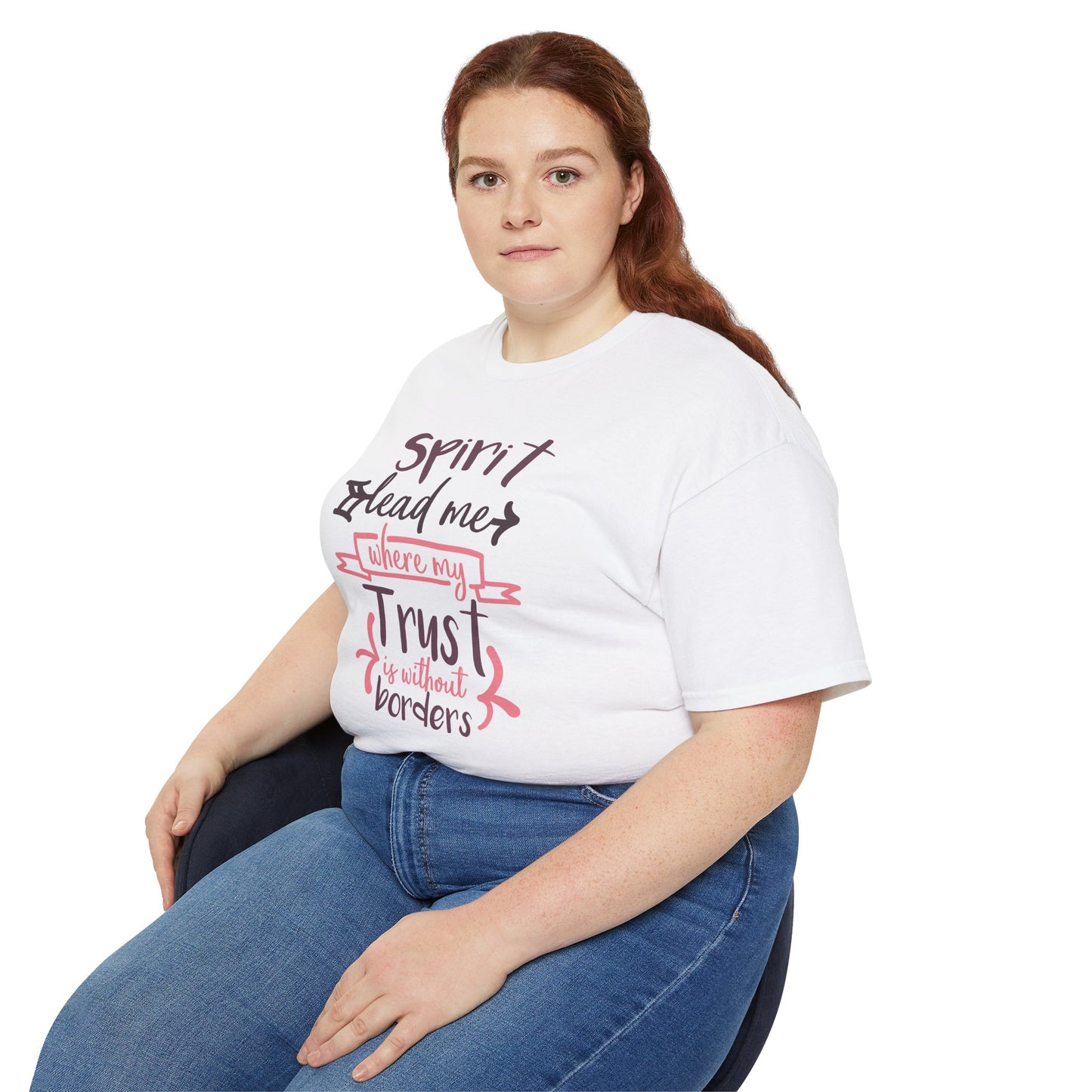 Women's Inspirational "Spirit Lead Me" Tee