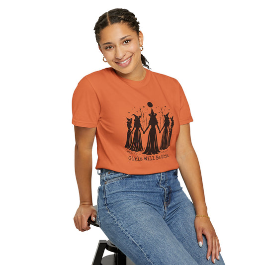 Women's "Girls Will Be Girls" Halloween Tee