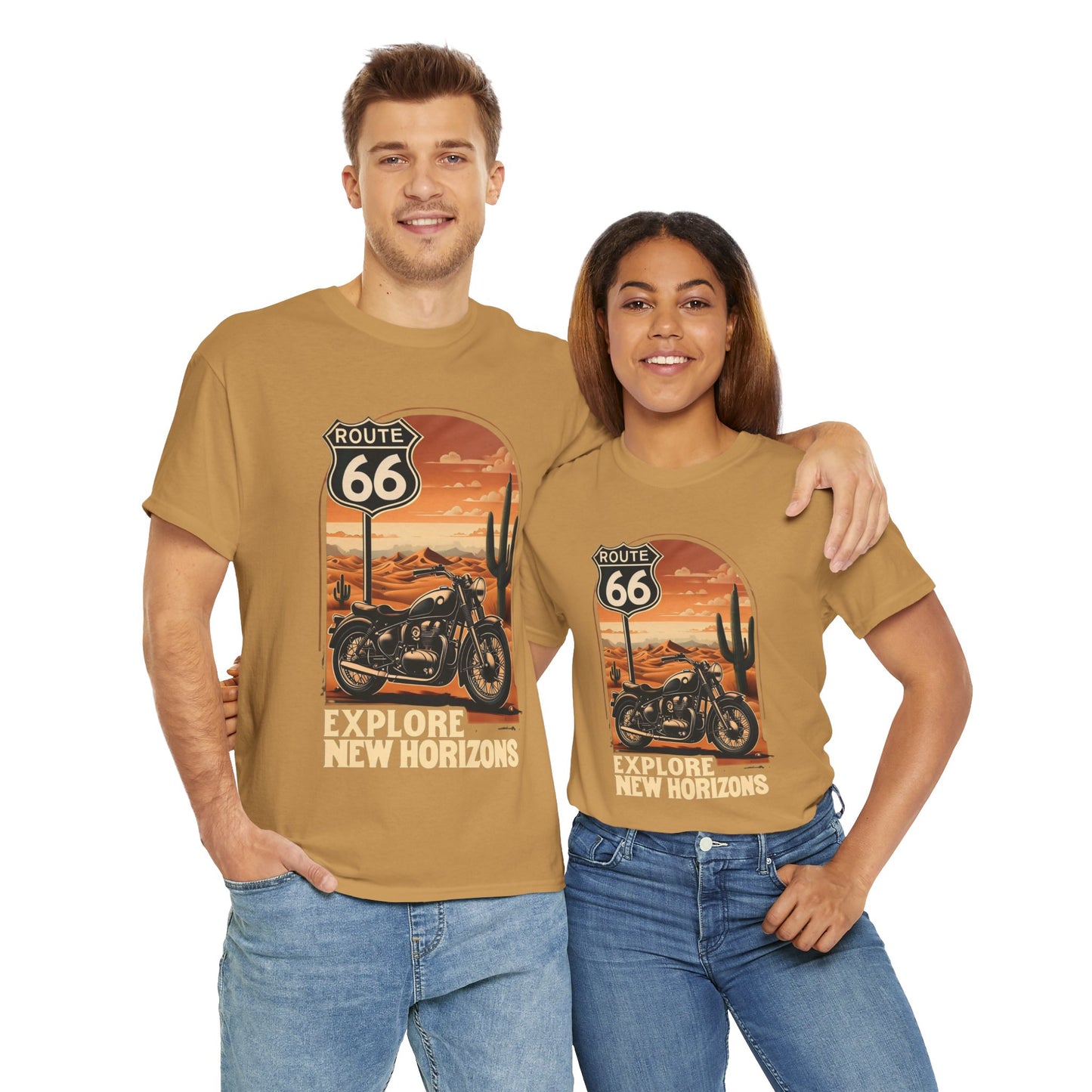 Men's / Women's / Unisex "Route 66" Adventure Tee