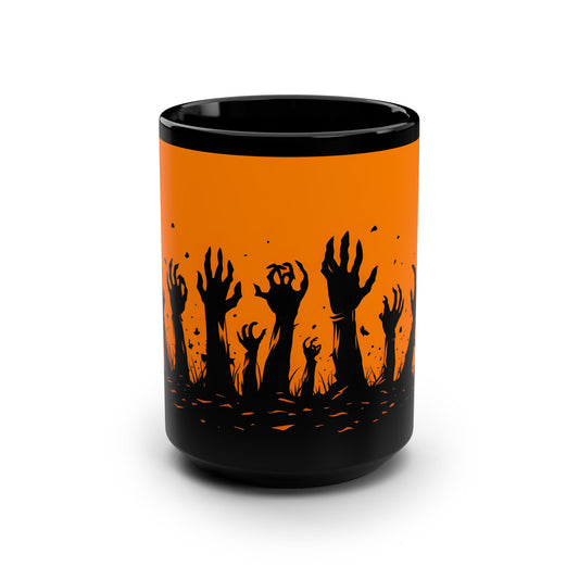 Halloween Zombie Hands Mug (15oz)