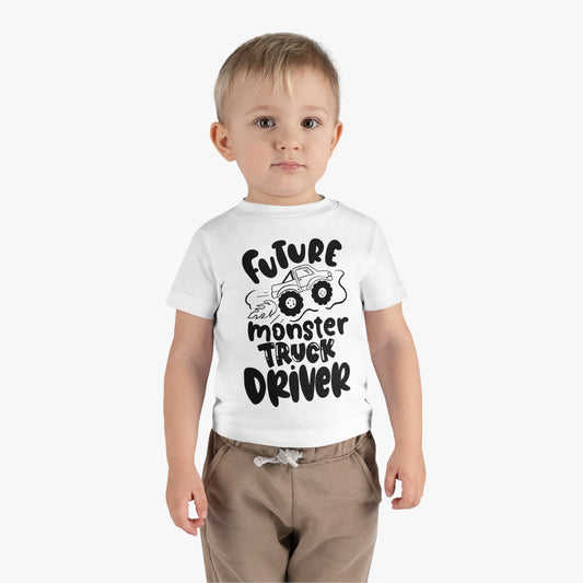 Cute "Future Monster Truck Driver" Infant Tee