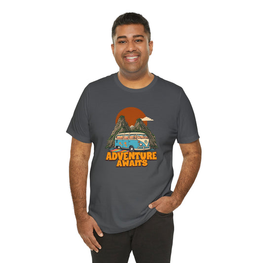 Men's / Women's / Unisex "Adventure Awaits" Tee