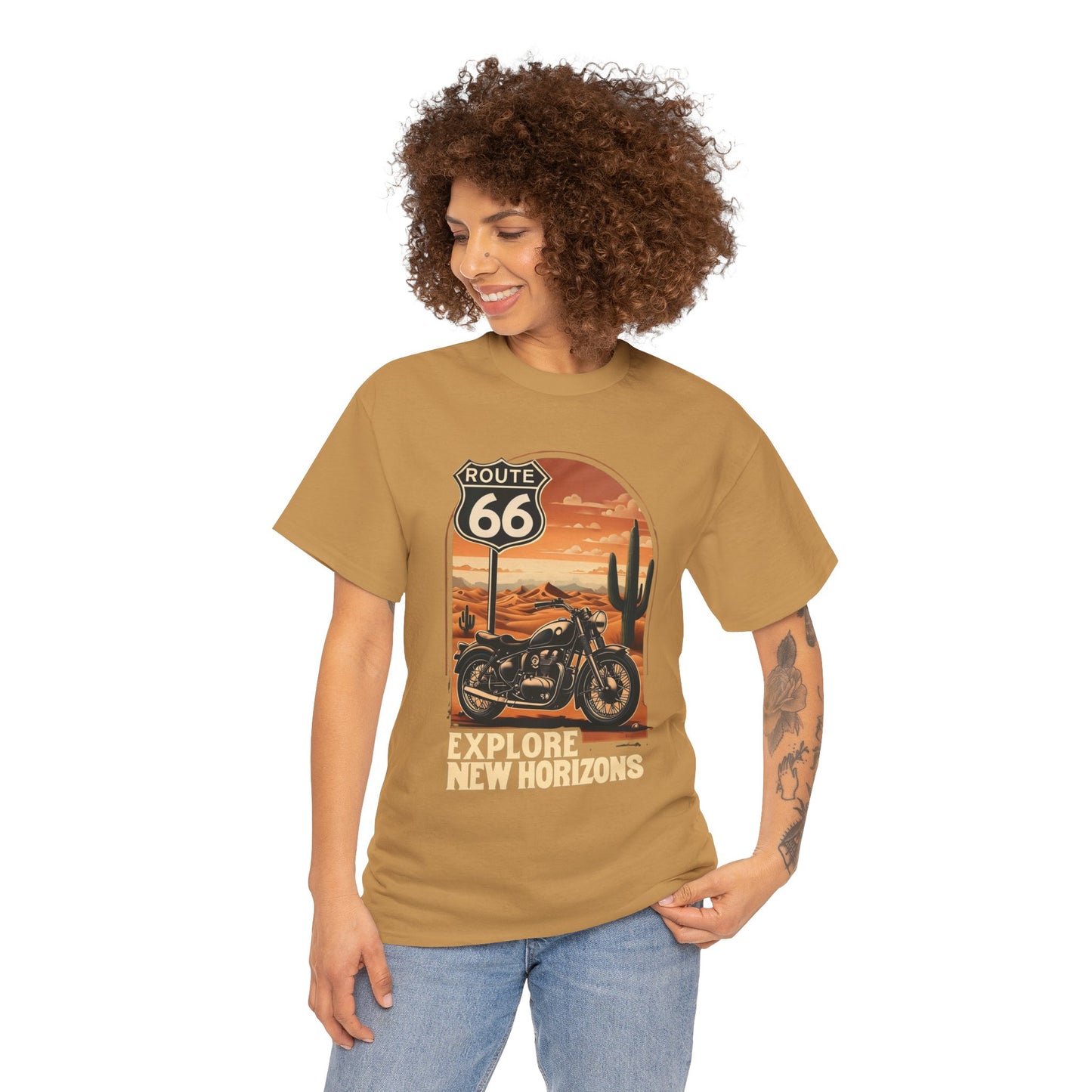 Men's / Women's / Unisex "Route 66" Adventure Tee