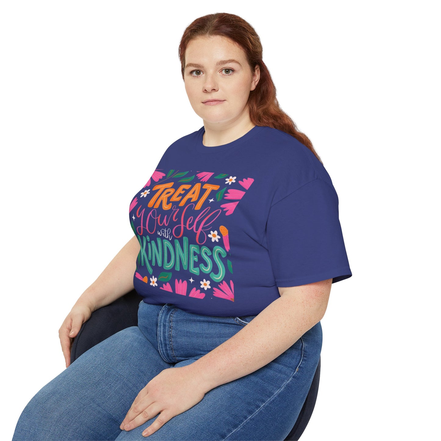 Women's "Treat Yourself Kindness" Inspirational Tee