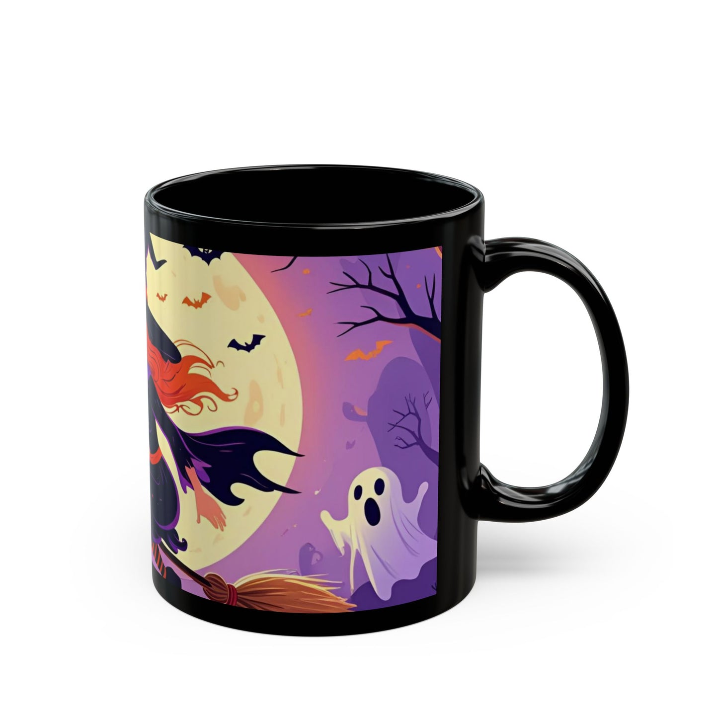 Whimsical Halloween Witch Mug (11oz)