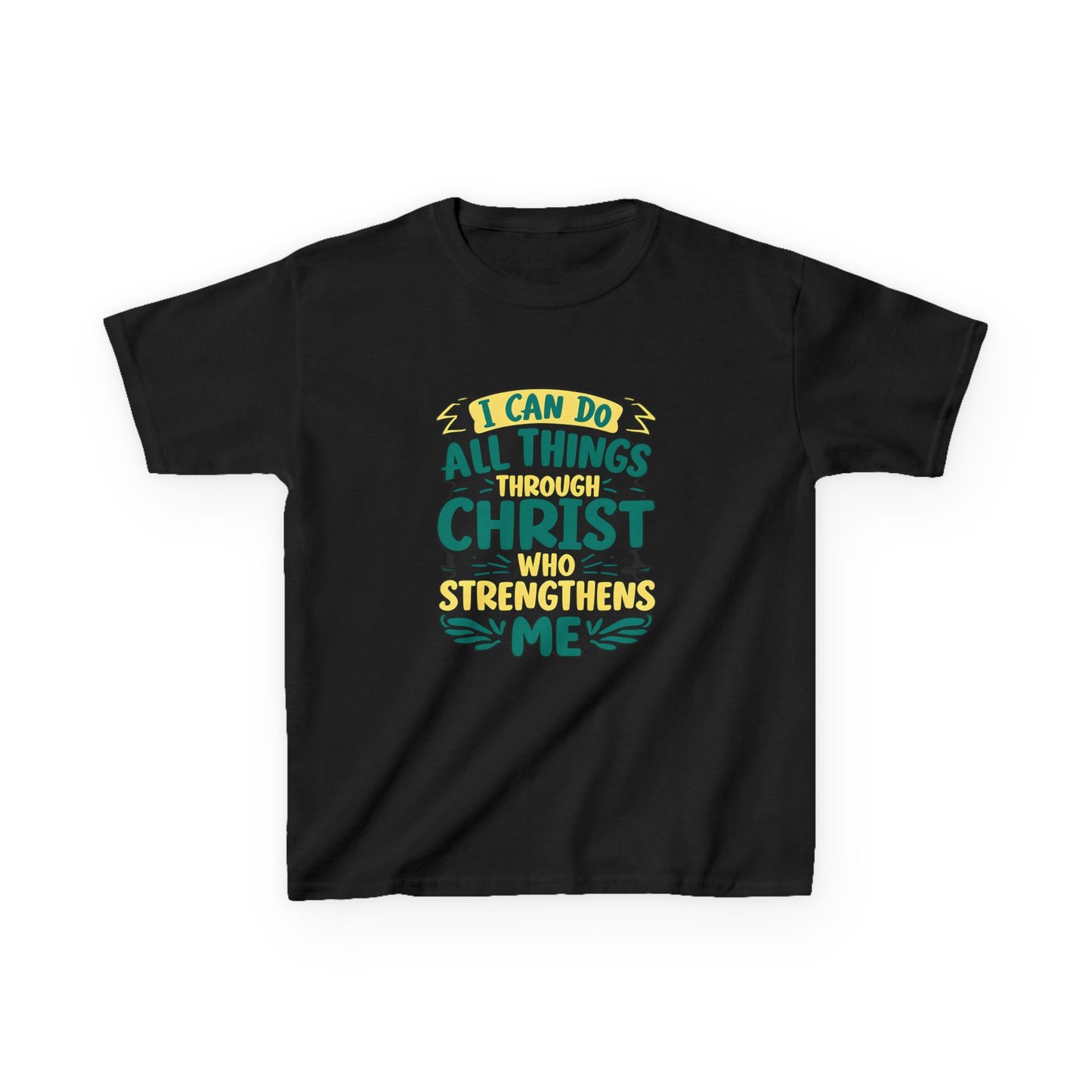 Girl's / Boy's / Youth "I Can Do All Things" Inspirational Tee