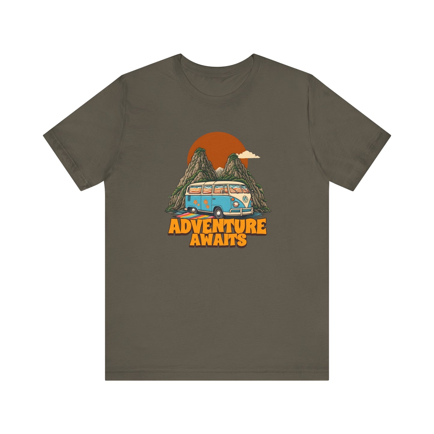 Men's / Women's / Unisex "Adventure Awaits" Tee