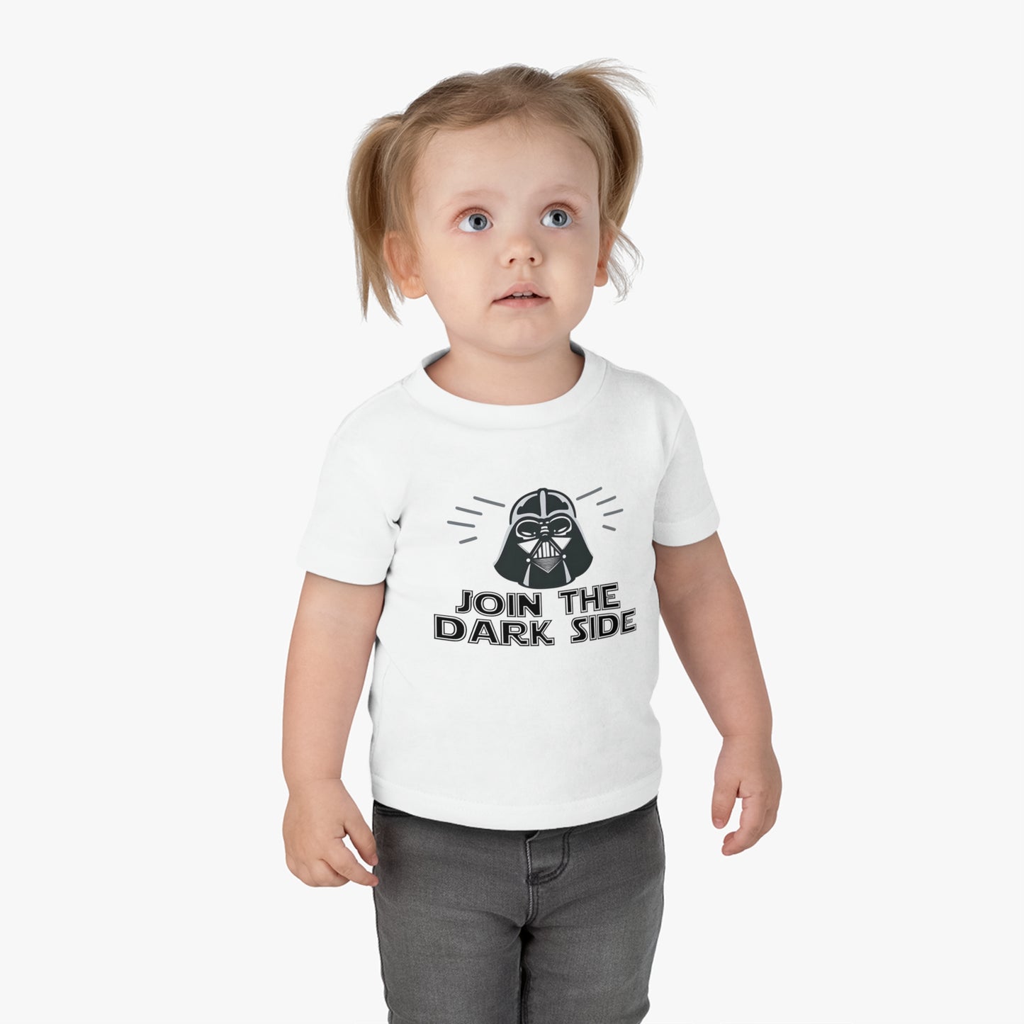 Star Wars Theme "Join The Dark Side" Infant Cotton Jersey Tee