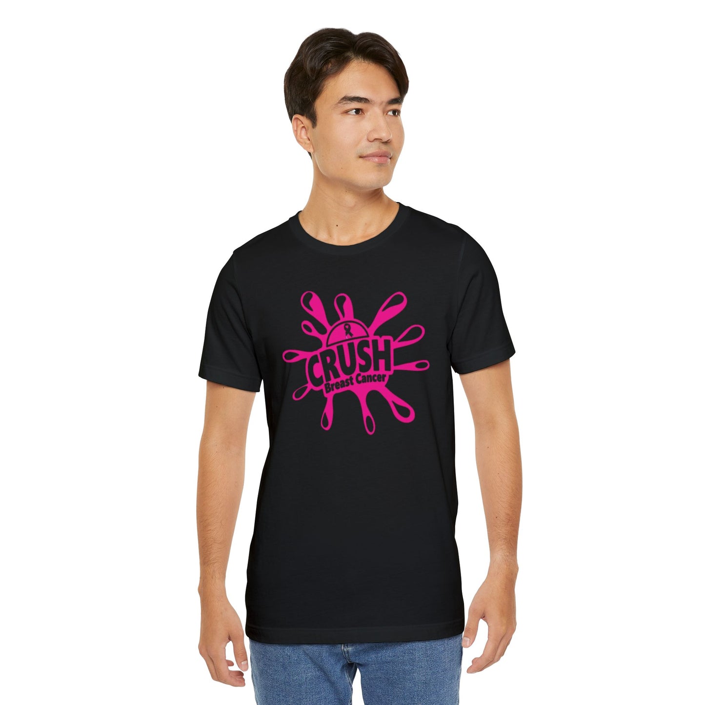 Breast Cancer Awareness "Crush Cancer" Tee
