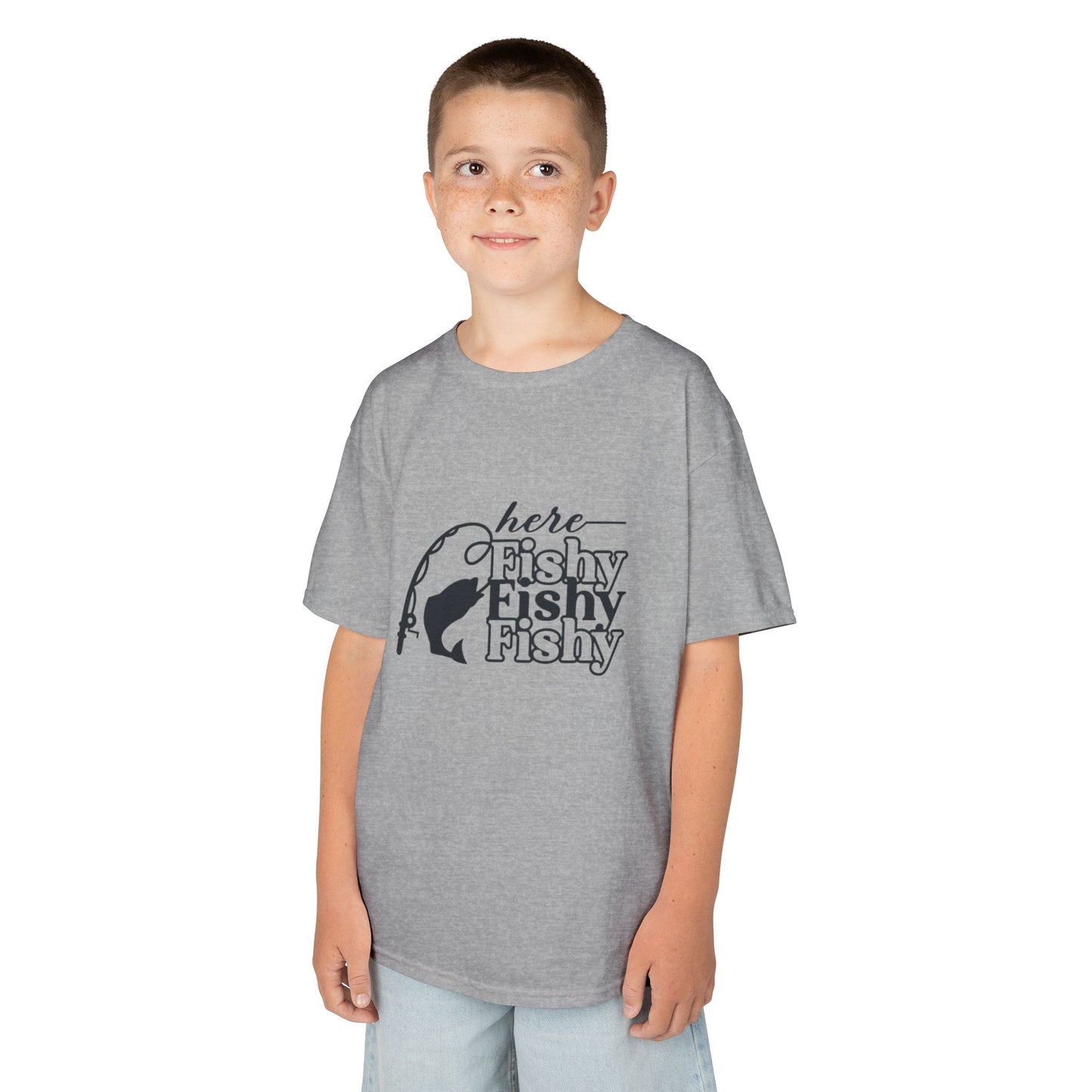 Boy's / Girl's / Youth "Fishy Fishy Fishy" Fun Kids Tee