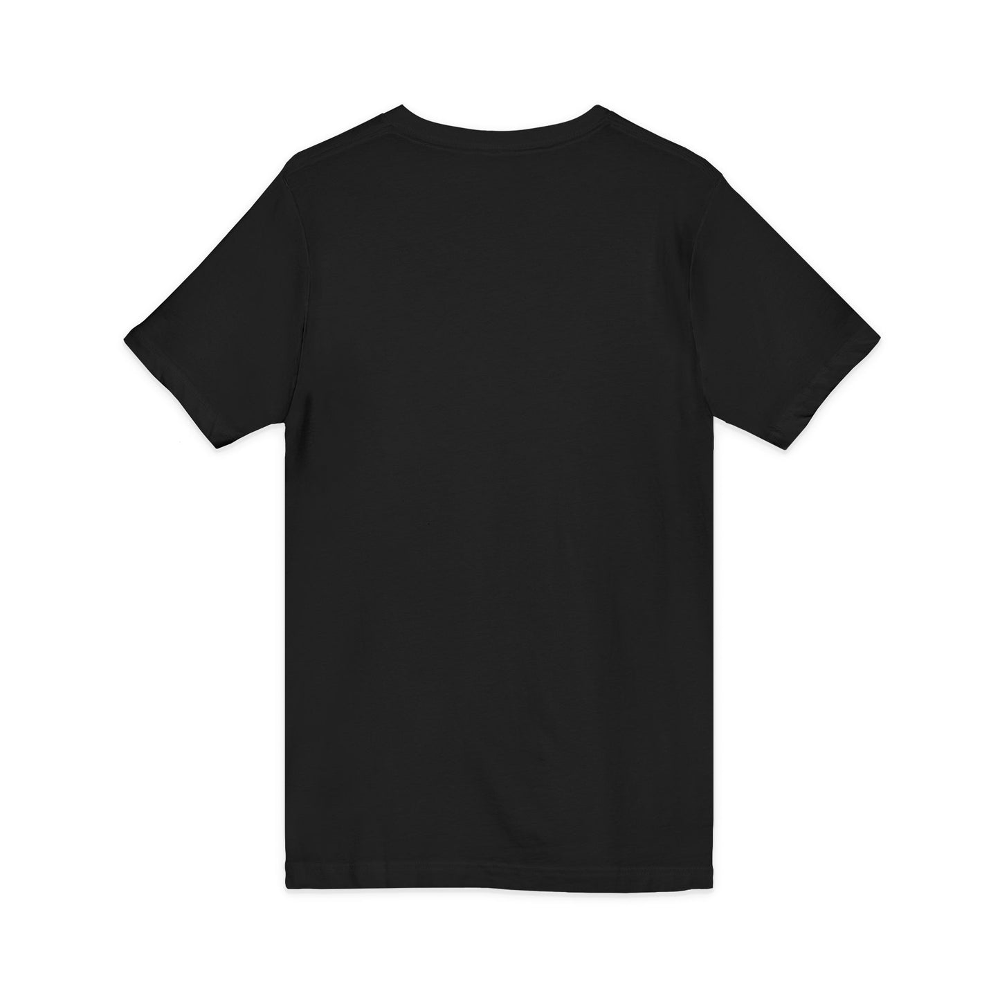 Mom Floral Logo V‑Neck Tee — Pink Minimalist Mother's Day Shirt