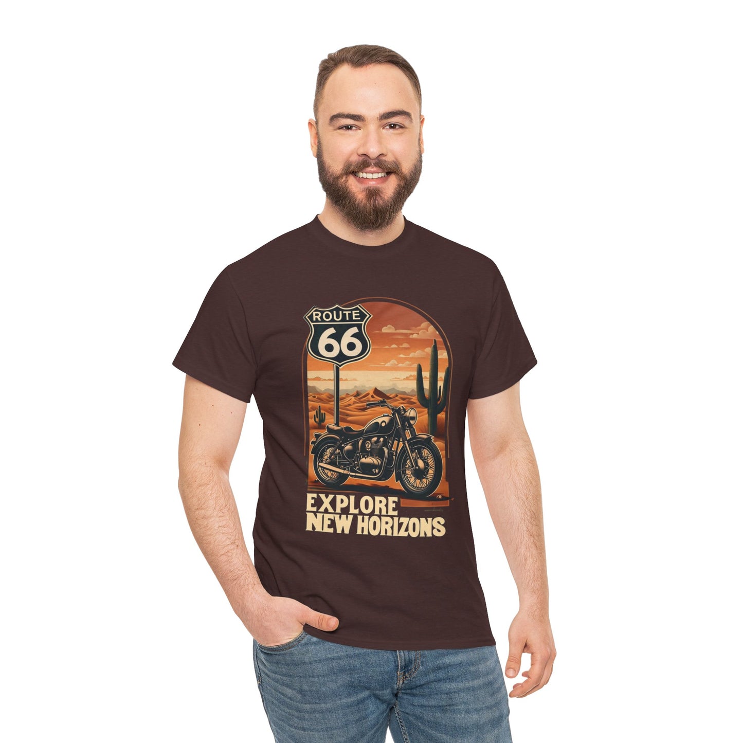 Men's / Women's / Unisex "Route 66" Adventure Tee