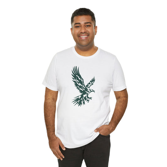 Philadelphia Eagles Fan "Majestic Eagle" Graphic Tee (100% Cotton)
