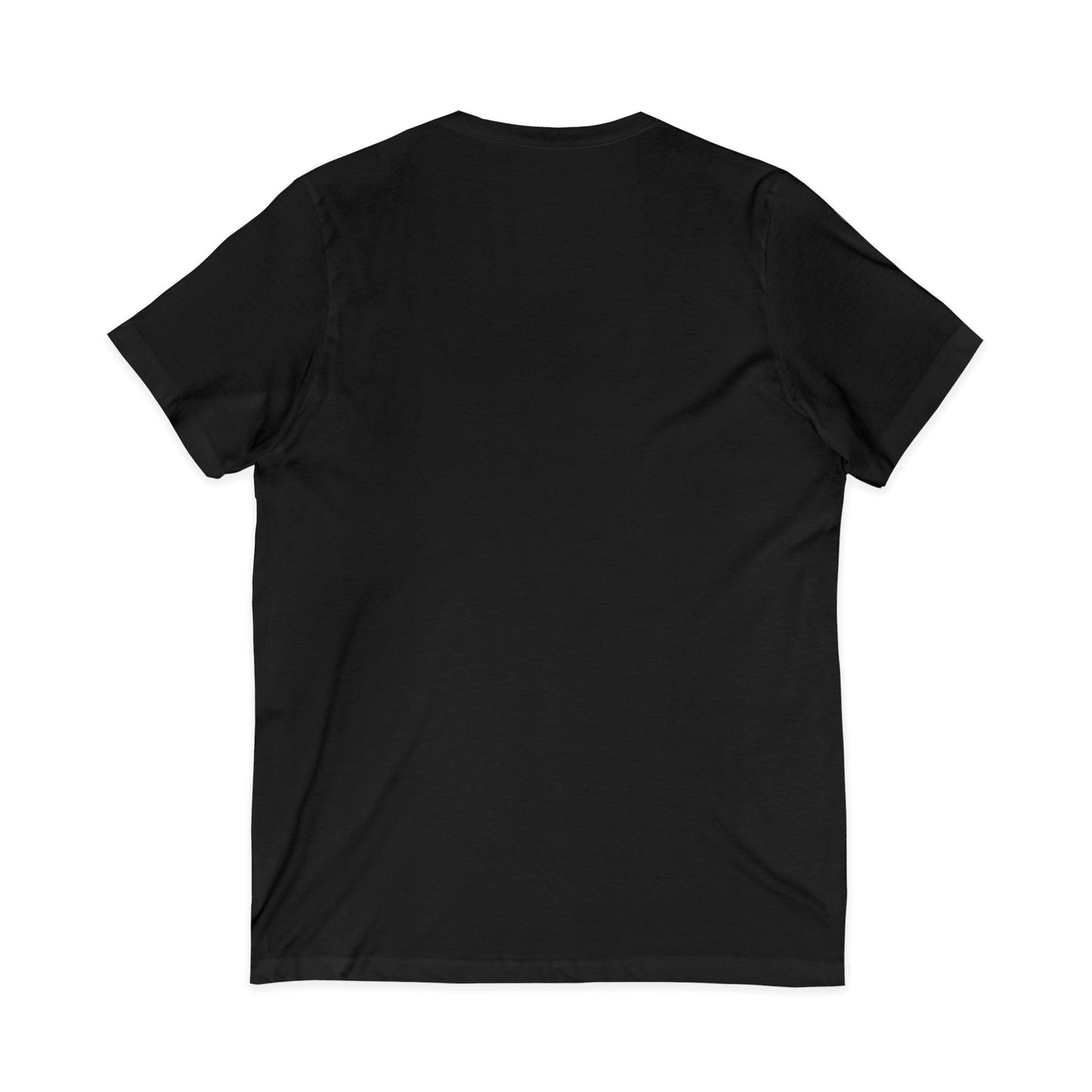 Mom Floral Logo V‑Neck Tee — Pink Minimalist Mother's Day Shirt