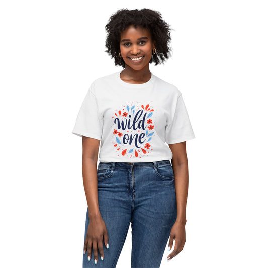 Women's "Wild One" Floral Tee