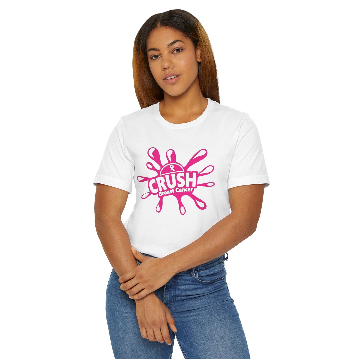 Breast Cancer Awareness "Crush Cancer" Tee
