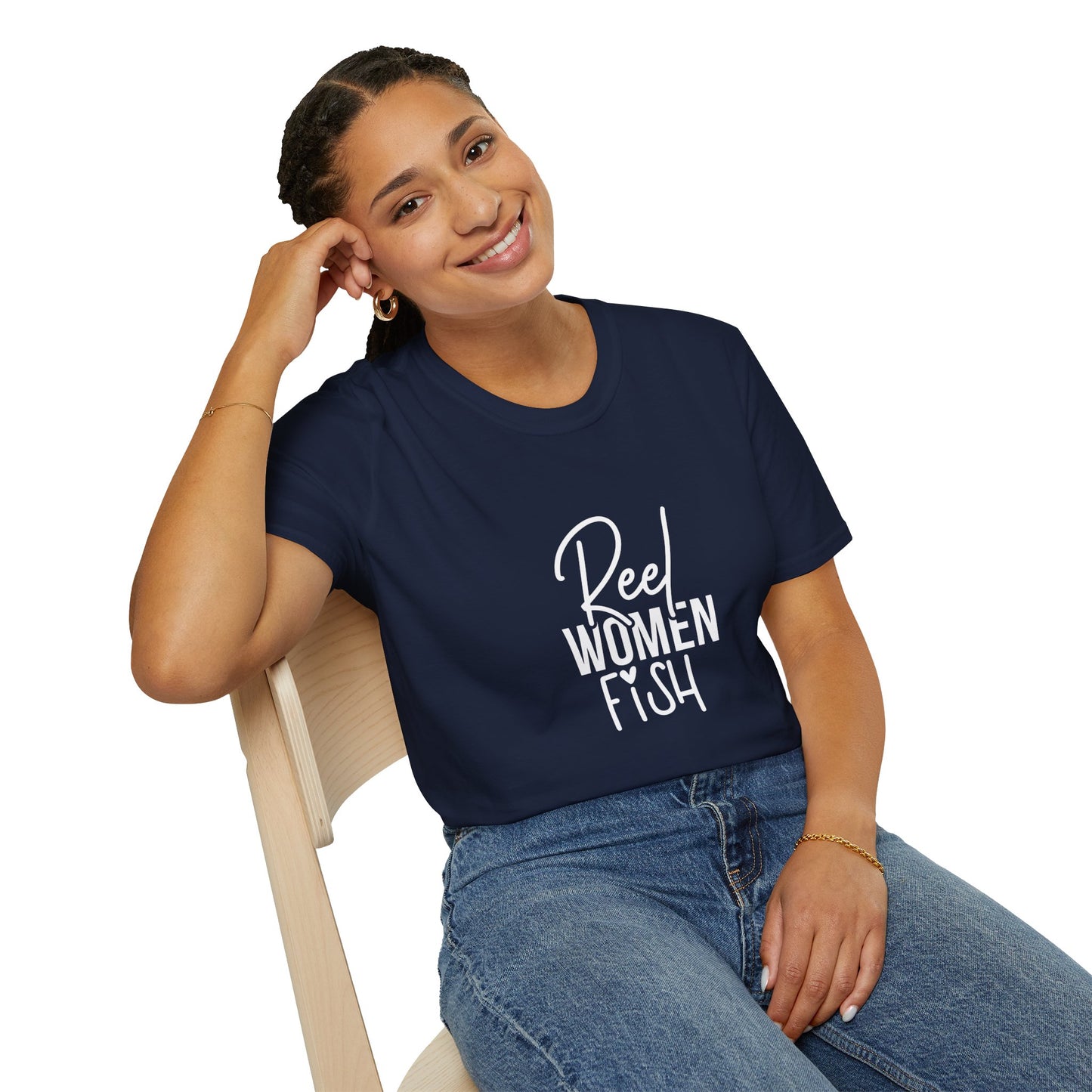 Women's "Reel Women Fish" Tee