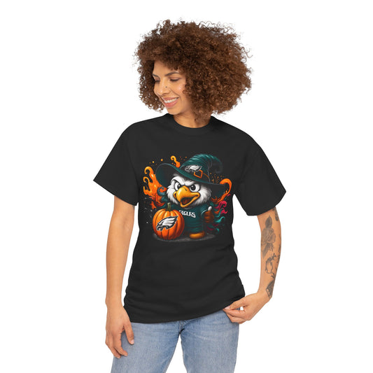 Halloween Philadelphia Eagles Fangear Unisex Heavy Cotton Tee